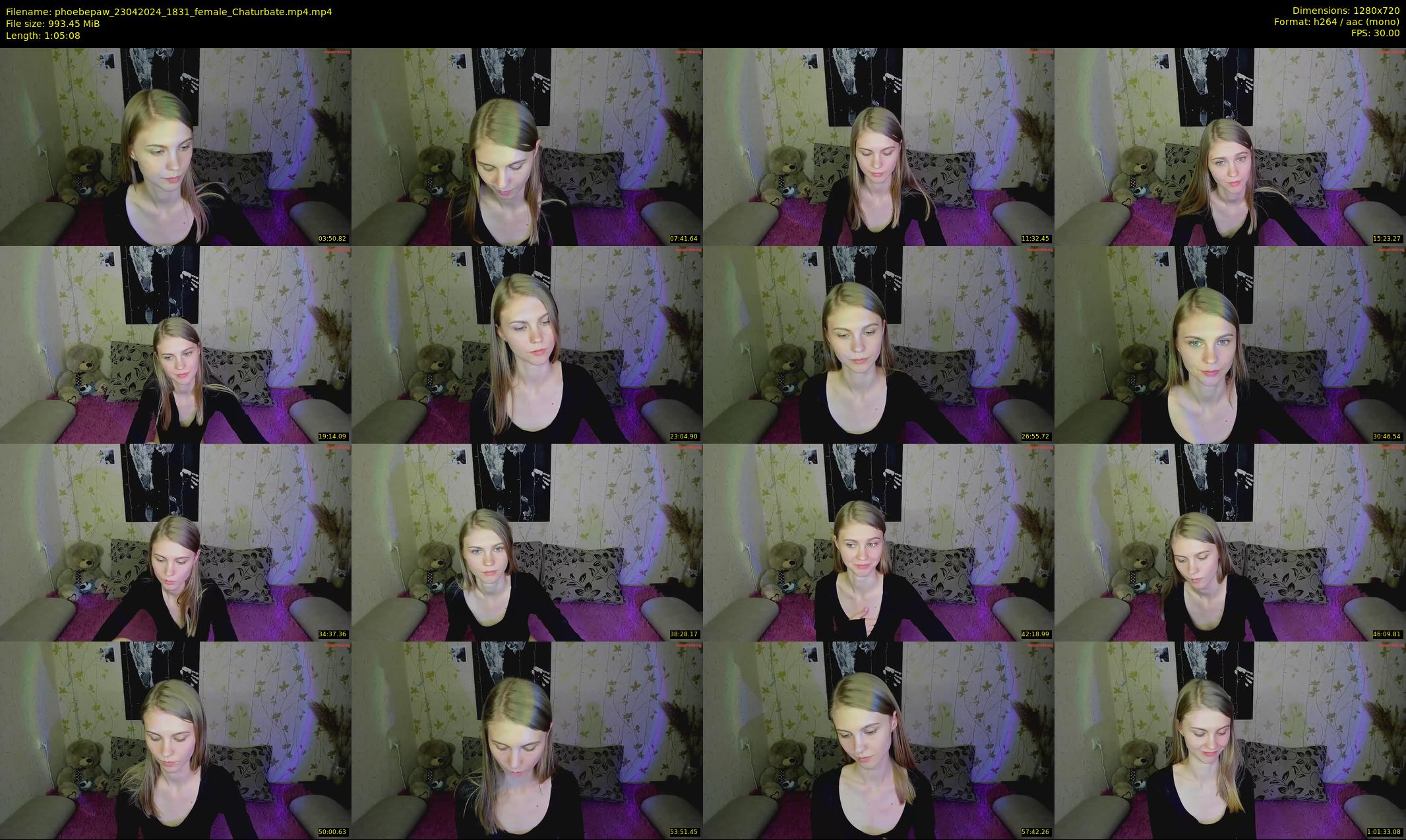 phoebepaw — 66 minute Chaturbate female cam show recording, 720p, Apr 23, 2024
