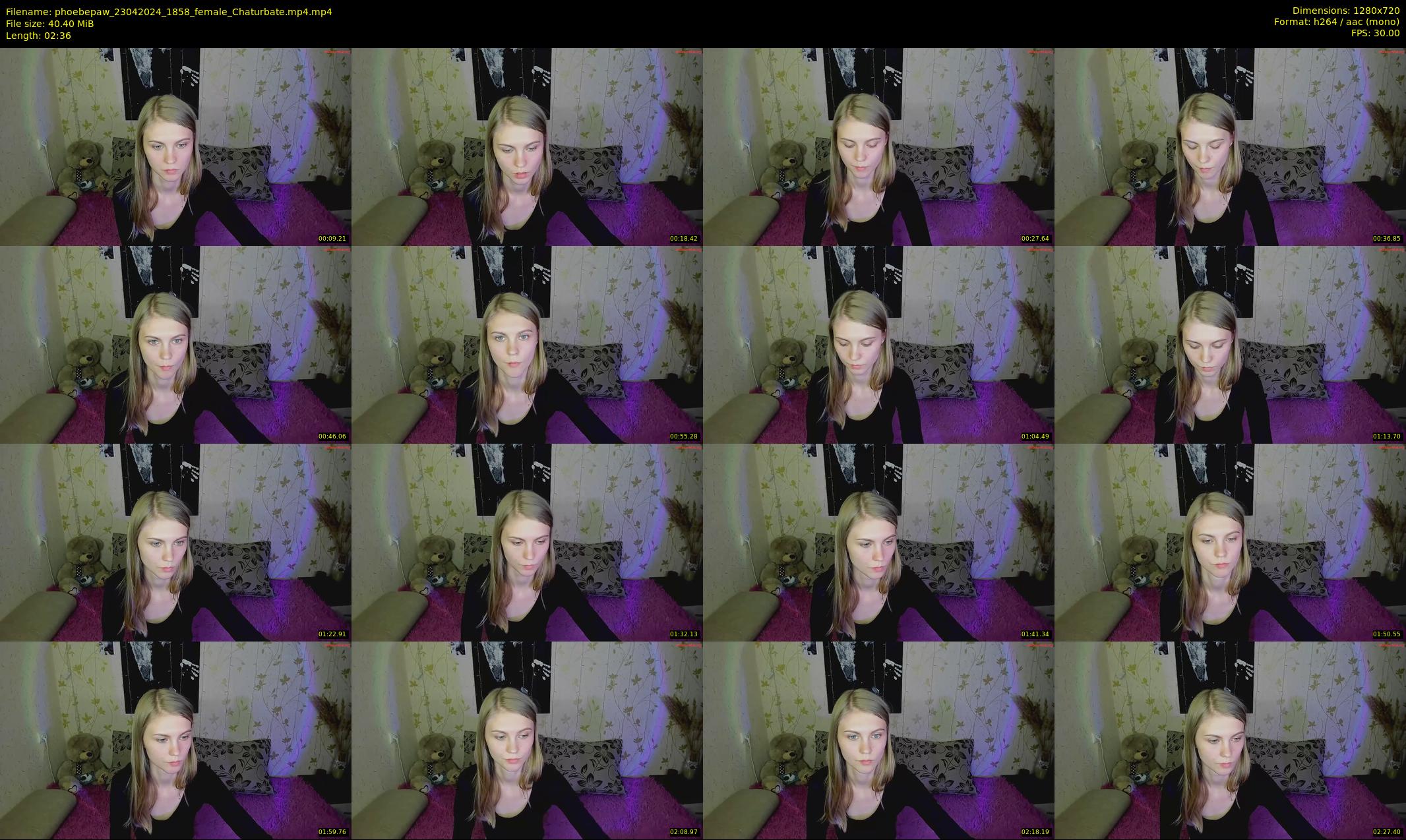 phoebepaw — 3 minute Chaturbate female cam show recording, 720p, Apr 23, 2024