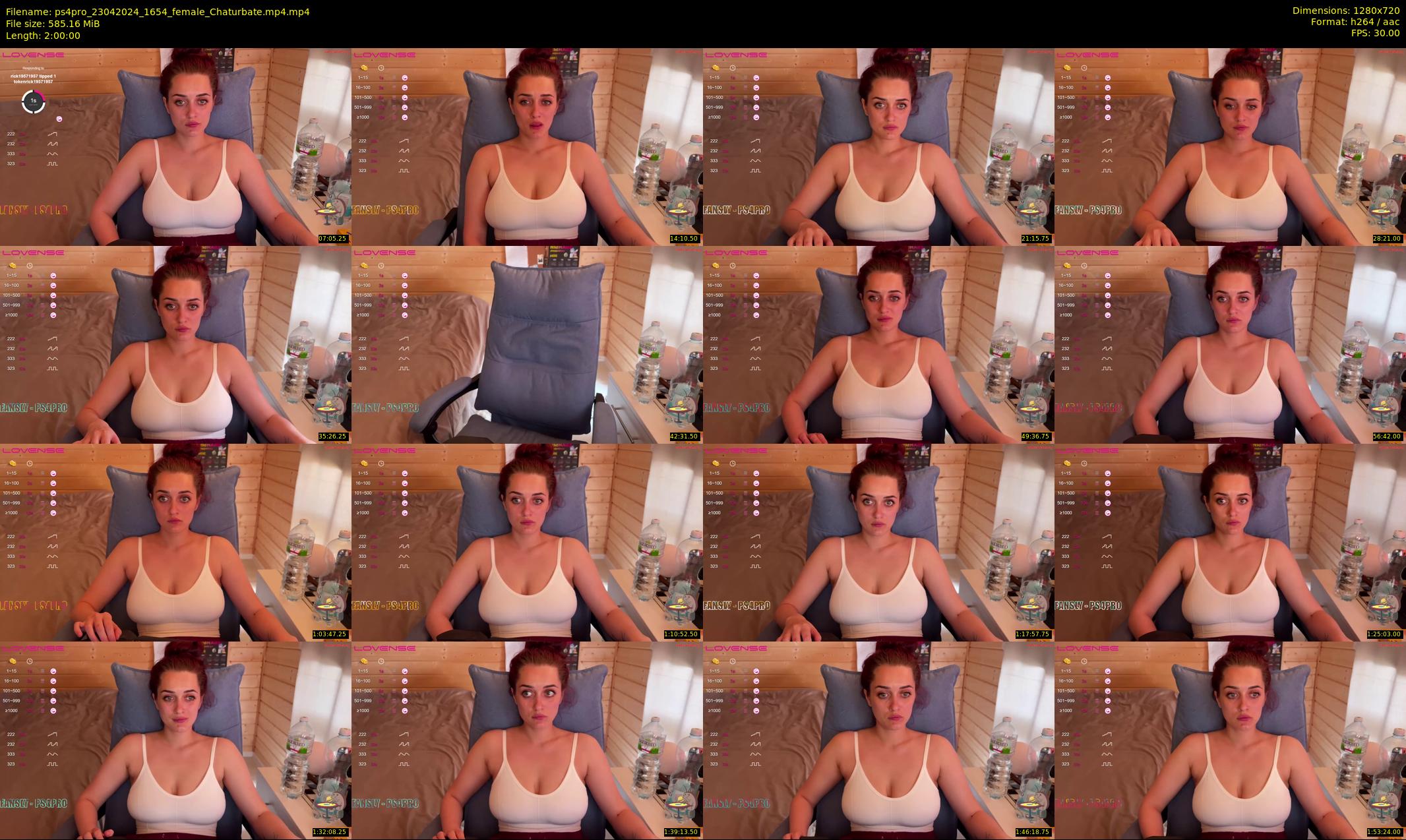 ps4pro — 120 minute Chaturbate female cam show recording, 720p, Apr 23, 2024