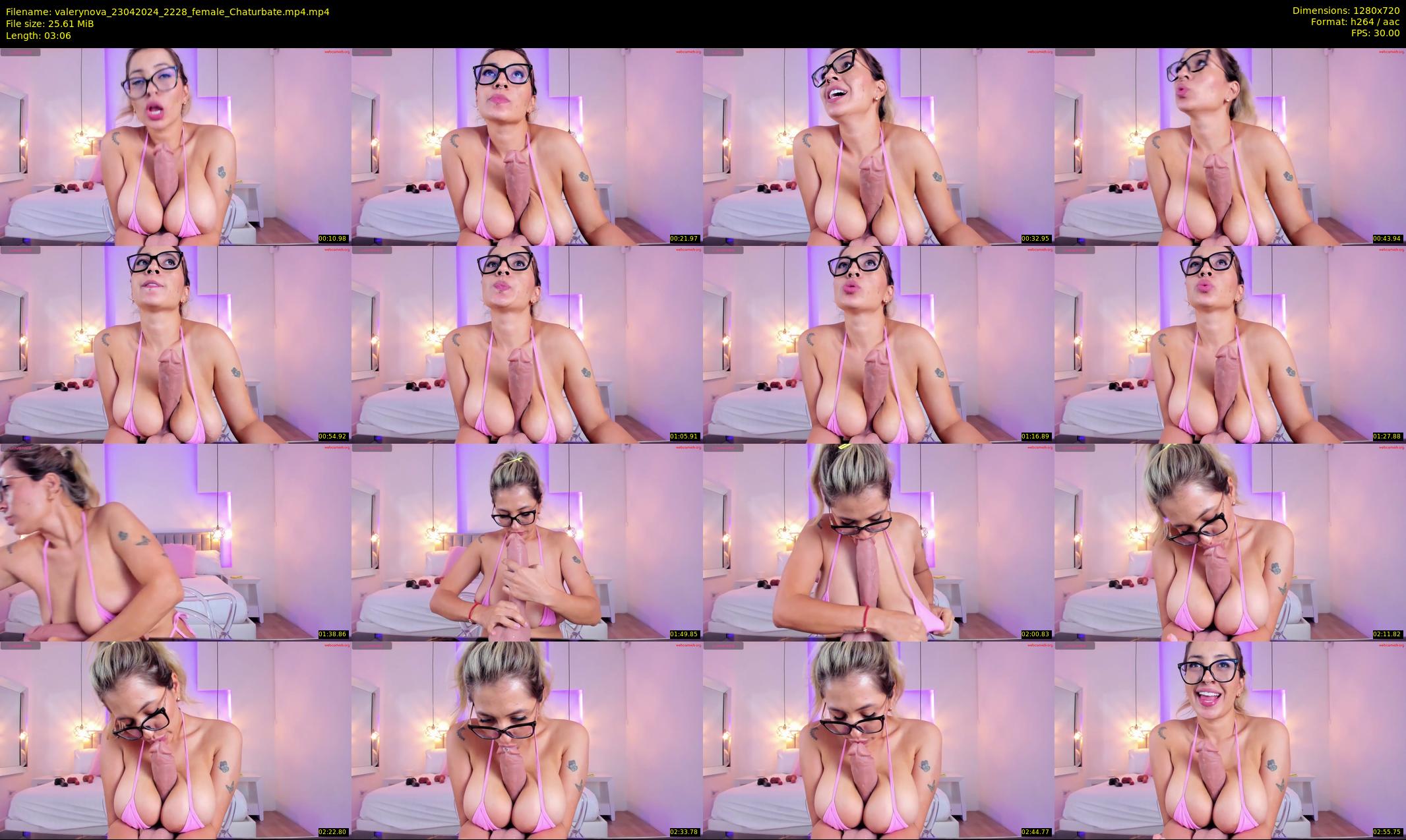 valerynova — 4 minute Chaturbate female cam show recording, 720p, Apr 23, 2024