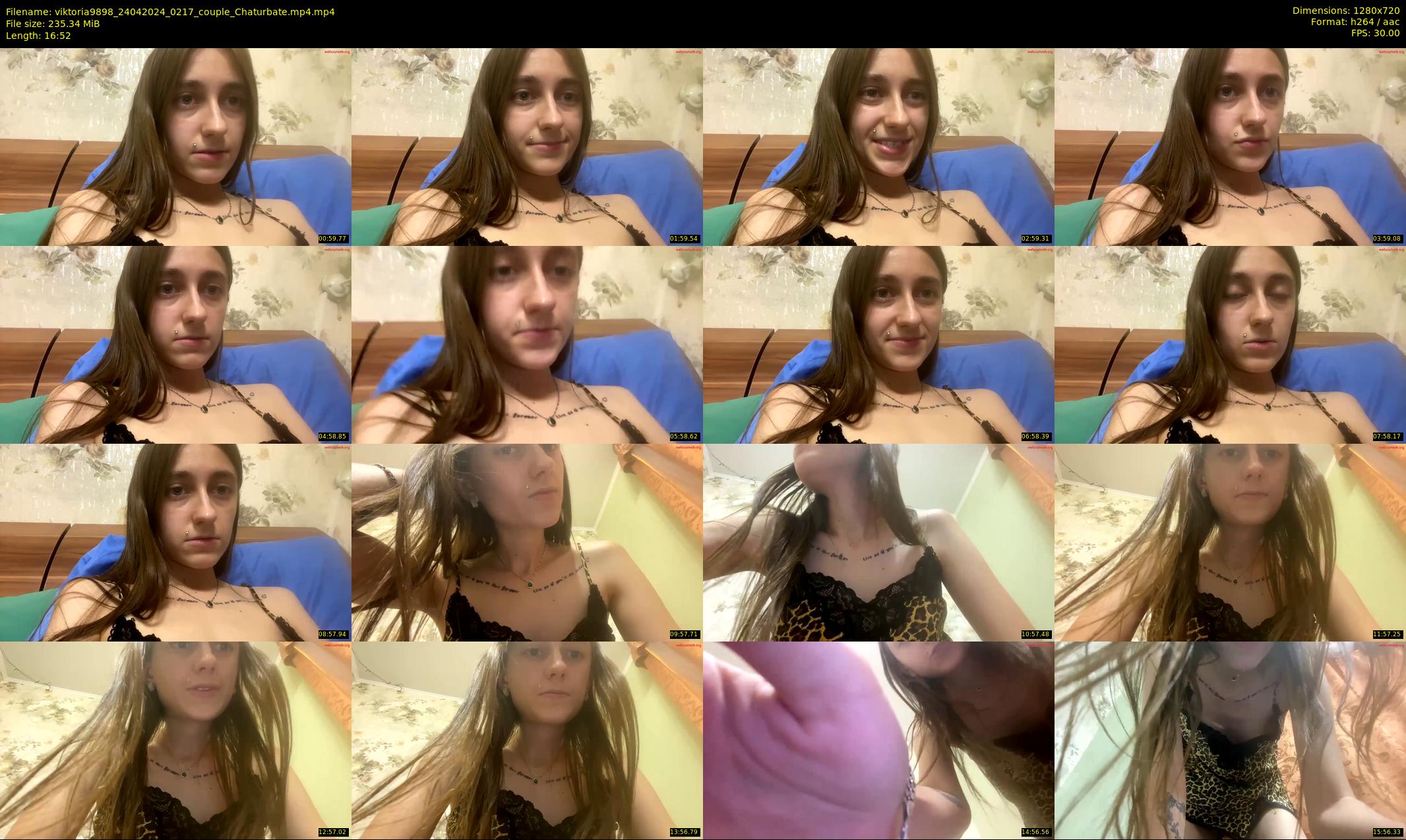 viktoria9898 — 17 minute Chaturbate couple cam show recording, 720p, Apr 24, 2024