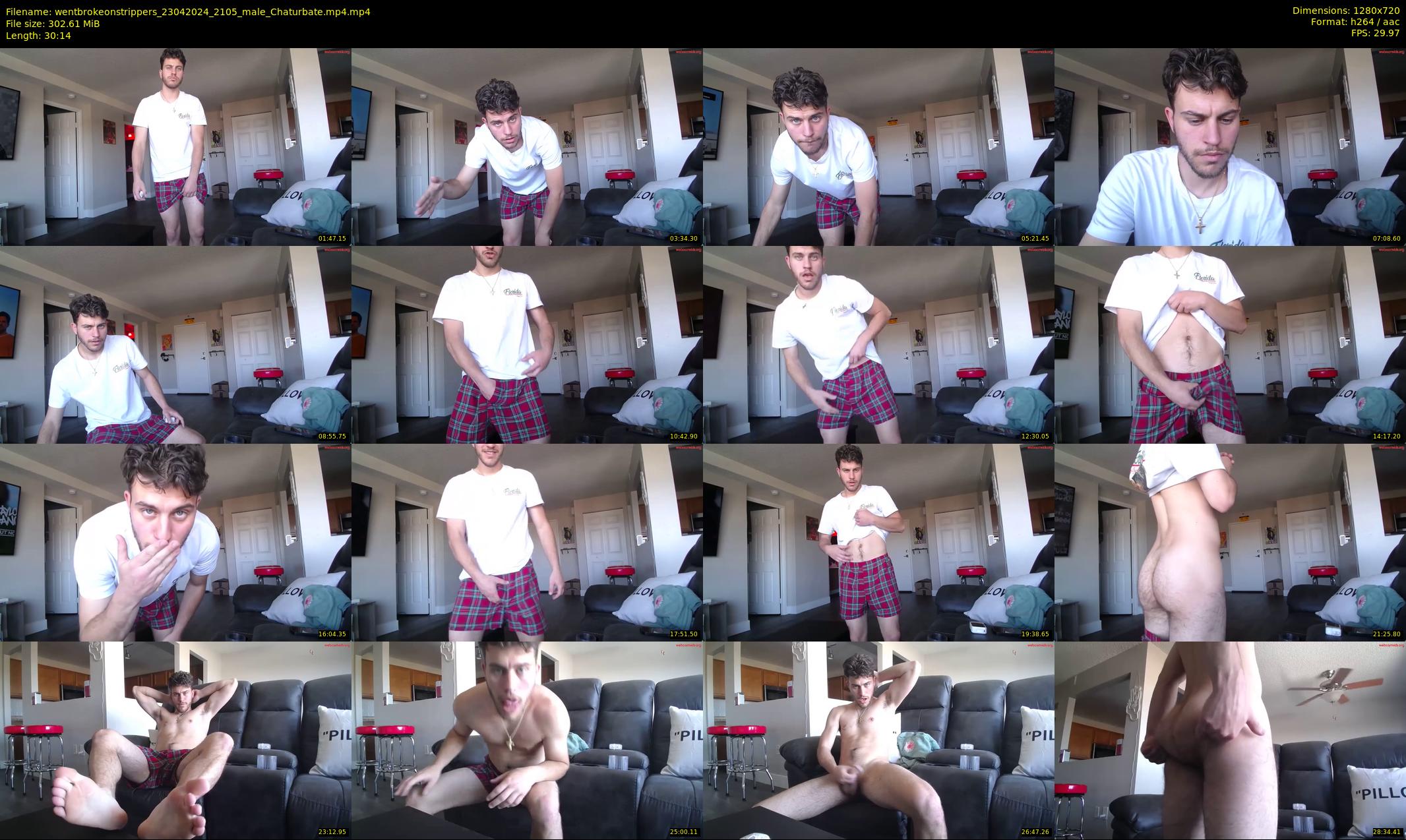wentbrokeonstrippers — 31 minute Chaturbate male cam show recording, 720p, Apr 23, 2024
