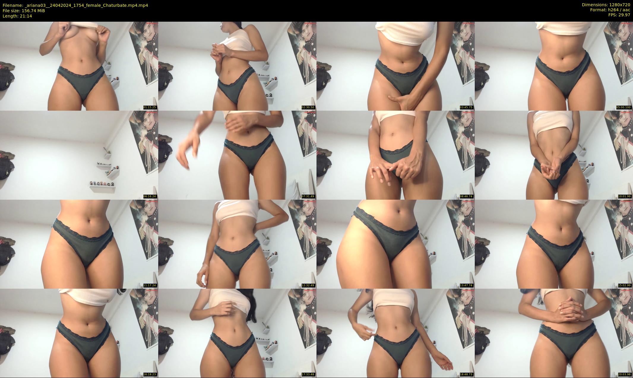 _ariana03_ — 22 minute Chaturbate female cam show recording, 720p, Apr 24, 2024