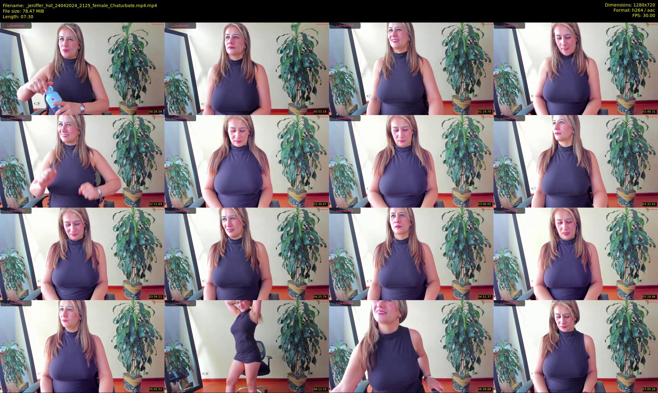 _jeniffer_hot — 8 minute Chaturbate female cam show recording, 720p, Apr 24, 2024