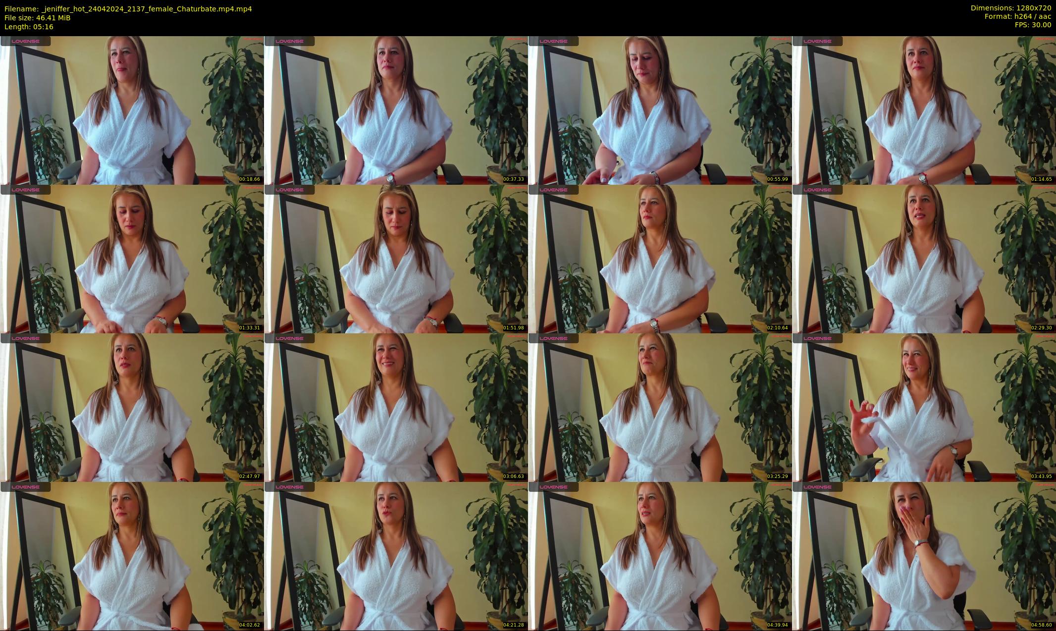 _jeniffer_hot — 6 minute Chaturbate female cam show recording, 720p, Apr 24, 2024