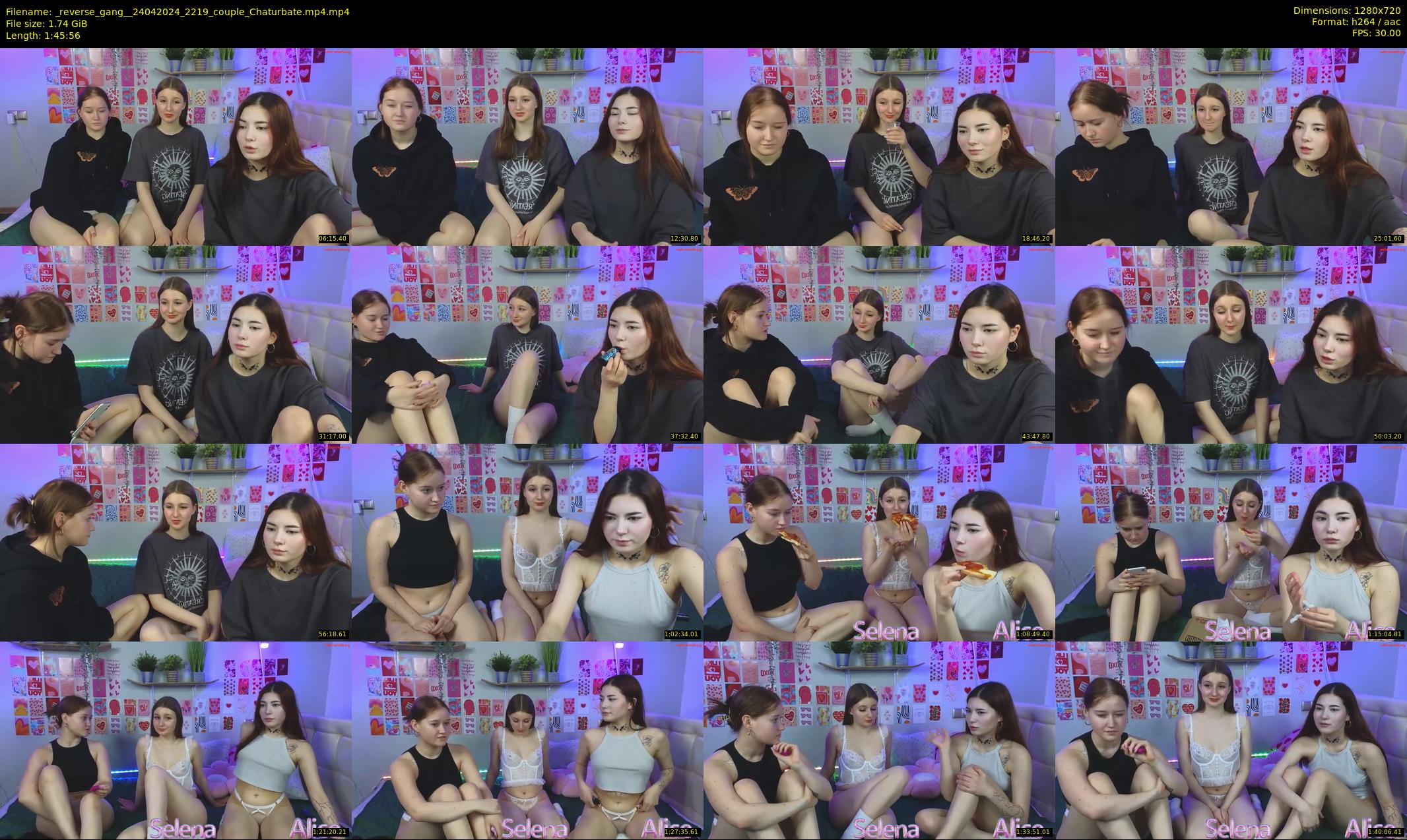_reverse_gang_ — 106 minute Chaturbate couple cam show recording, 720p, Apr 24, 2024