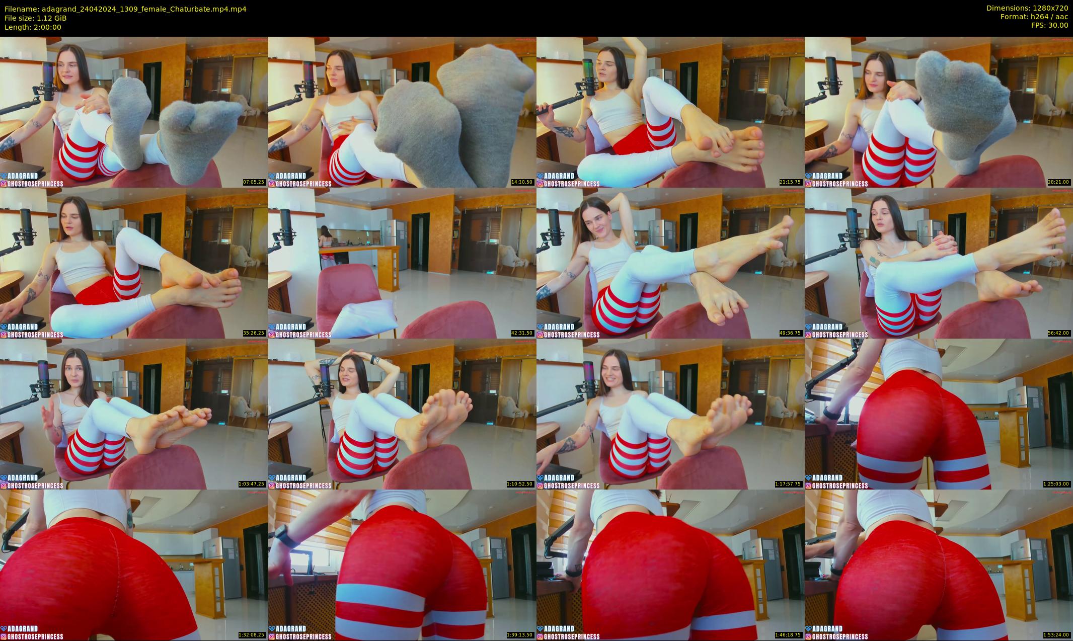 adagrand — 120 minute Chaturbate female cam show recording, 720p, Apr 24, 2024