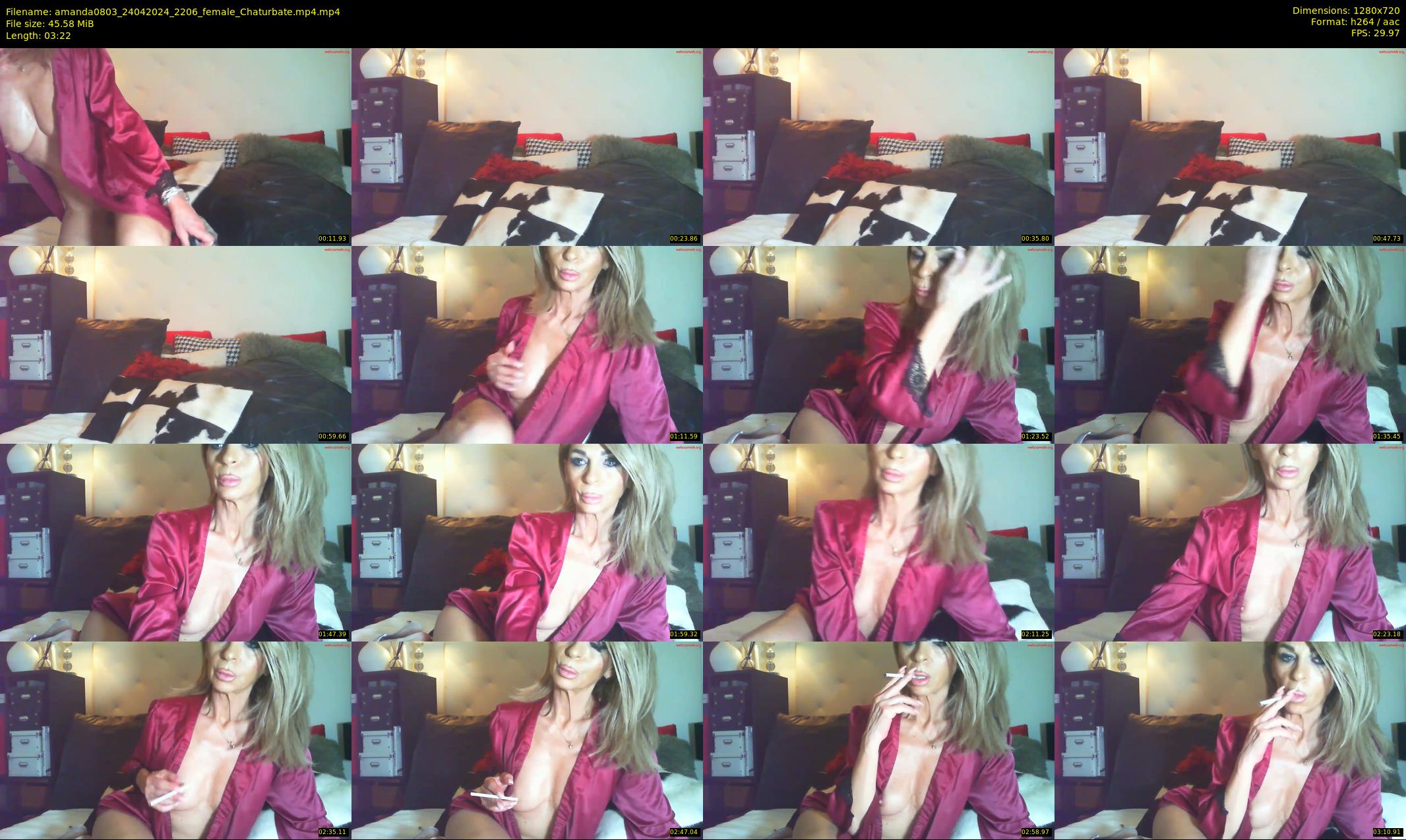 amanda0803 — 4 minute Chaturbate female cam show recording, 720p, Apr 24, 2024