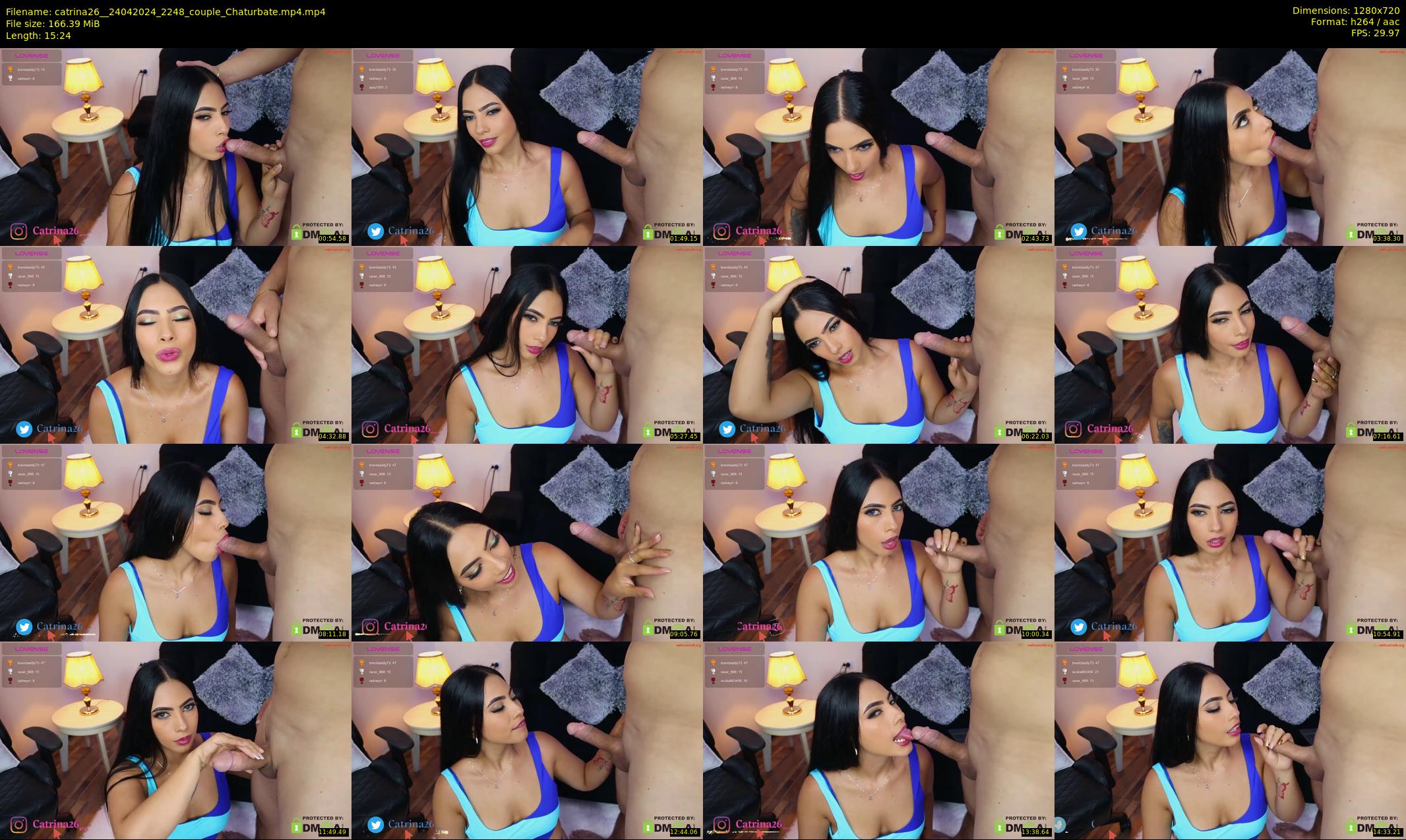 catrina26_ — 16 minute Chaturbate couple cam show recording, 720p, Apr 24, 2024