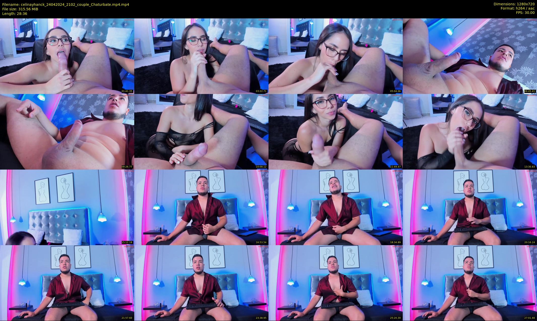 celinayhanck — 29 minute Chaturbate couple cam show recording, 720p, Apr 24, 2024