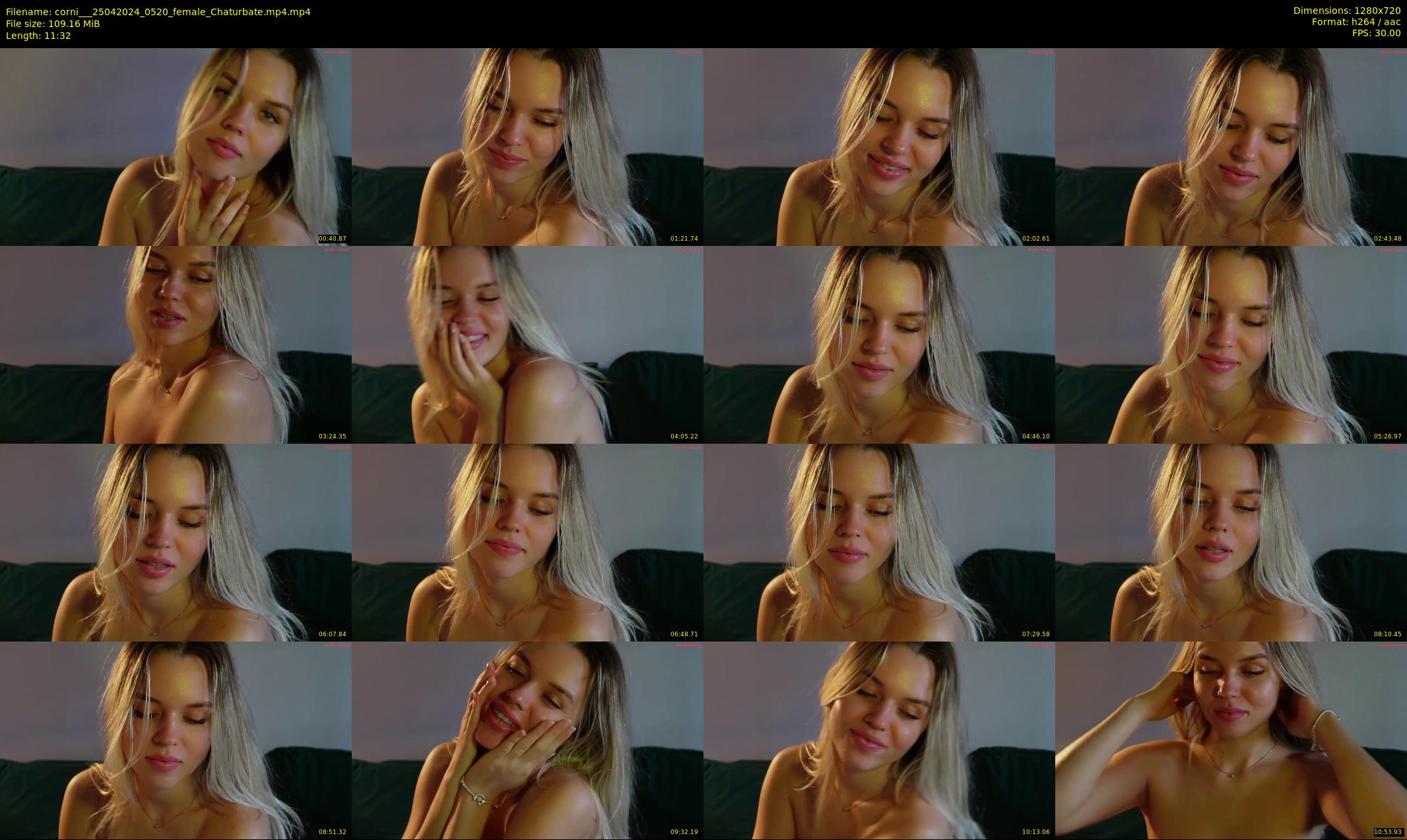 corni__ — 12 minute Chaturbate female cam show recording, 720p, Apr 25, 2024