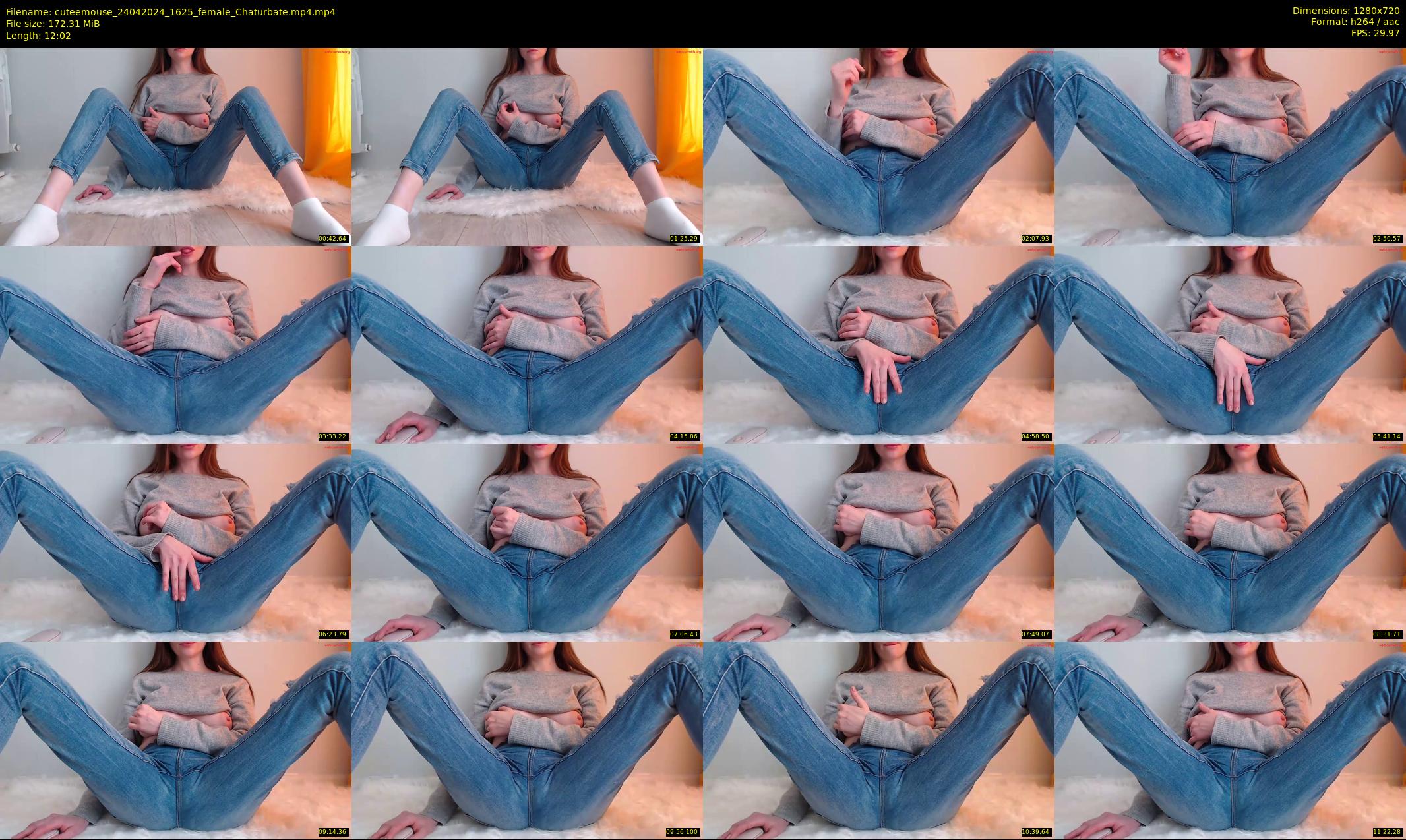 cuteemouse — 13 minute Chaturbate female cam show recording, 720p, Apr 24, 2024