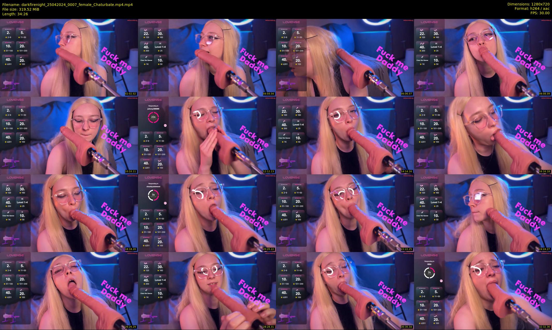 darkfirenight — 35 minute Chaturbate couple cam show recording, 720p, Apr 25, 2024