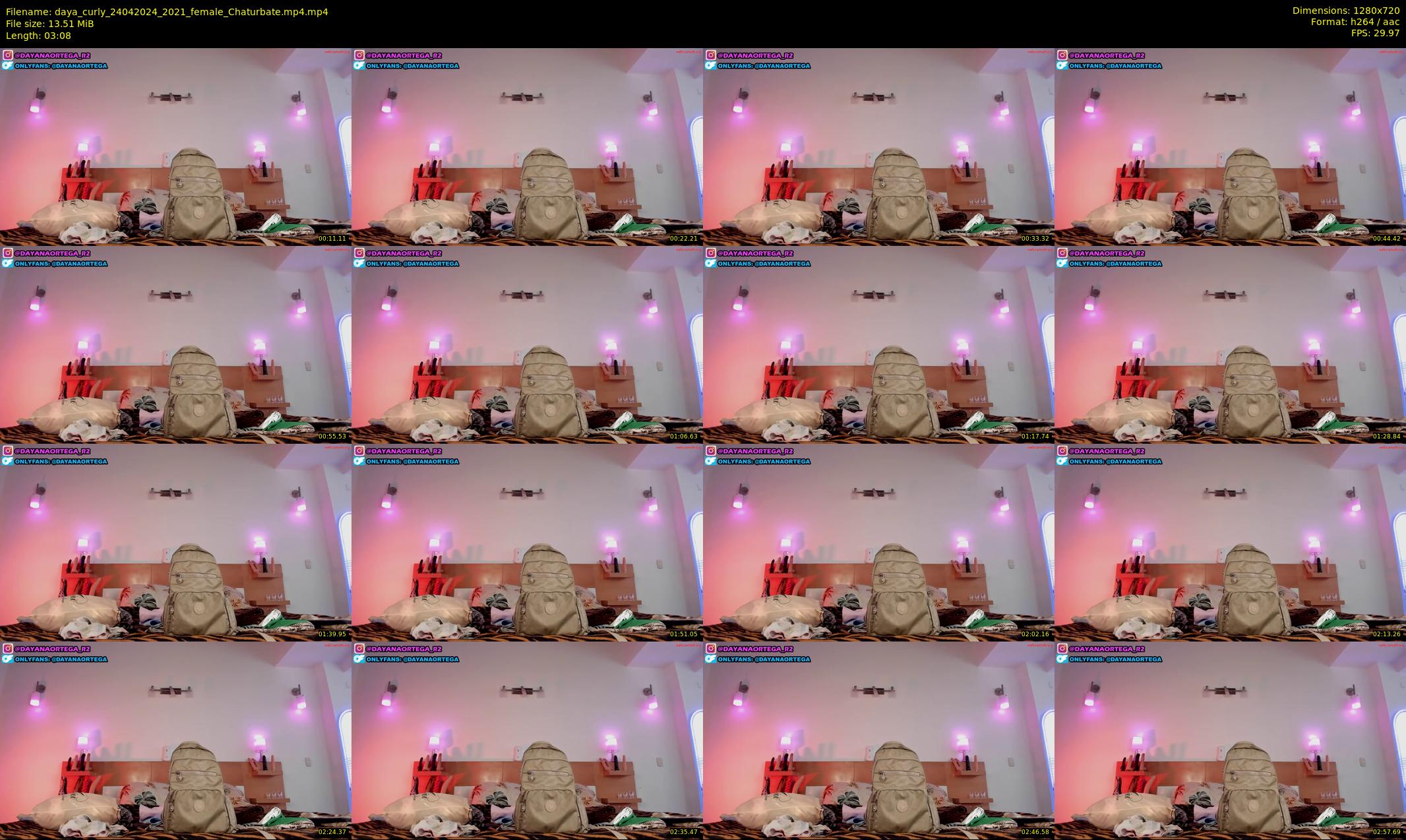 daya_curly — 4 minute Chaturbate female cam show recording, 720p, Apr 24, 2024