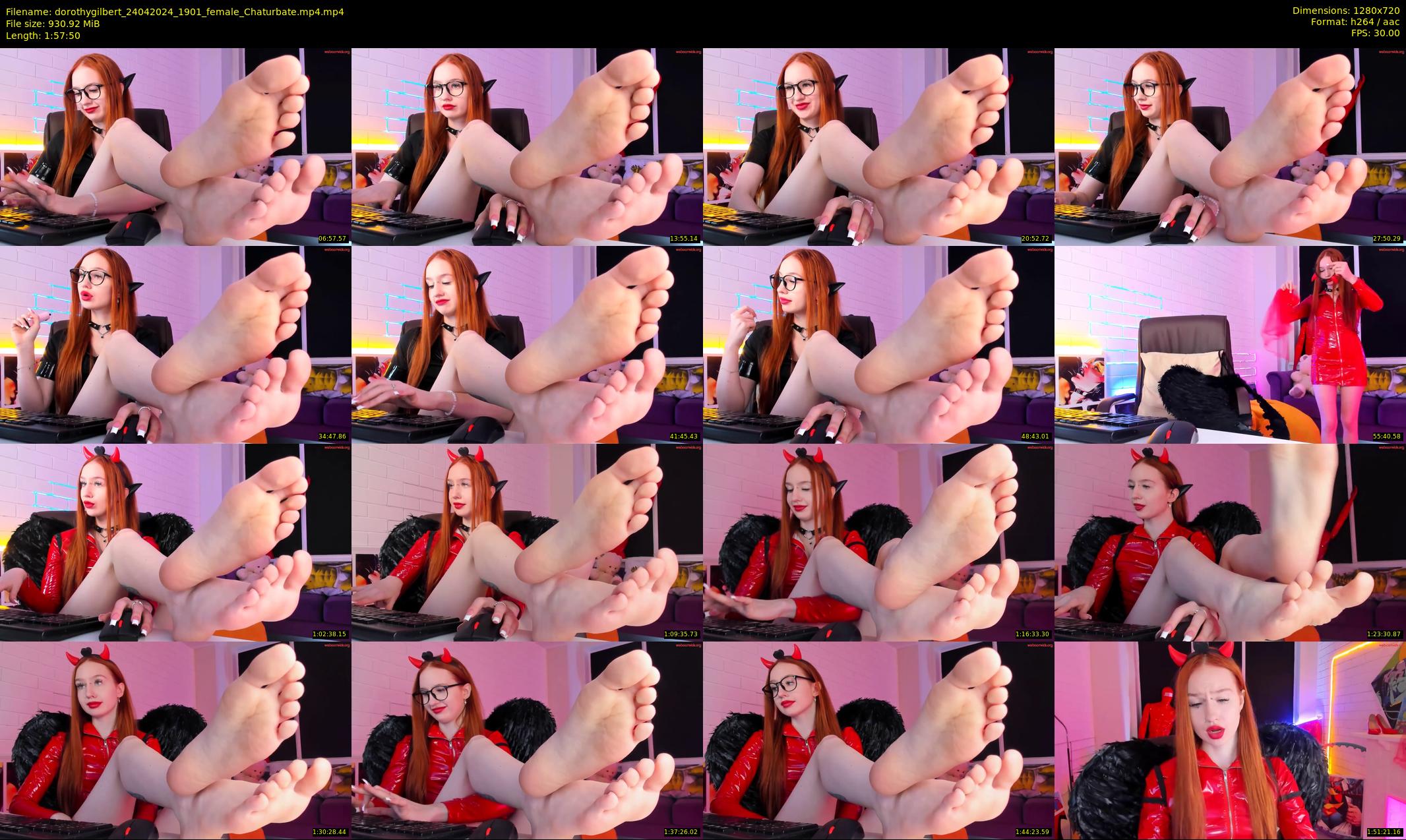 dorothygilbert — 118 minute Chaturbate female cam show recording, 720p, Apr 24, 2024