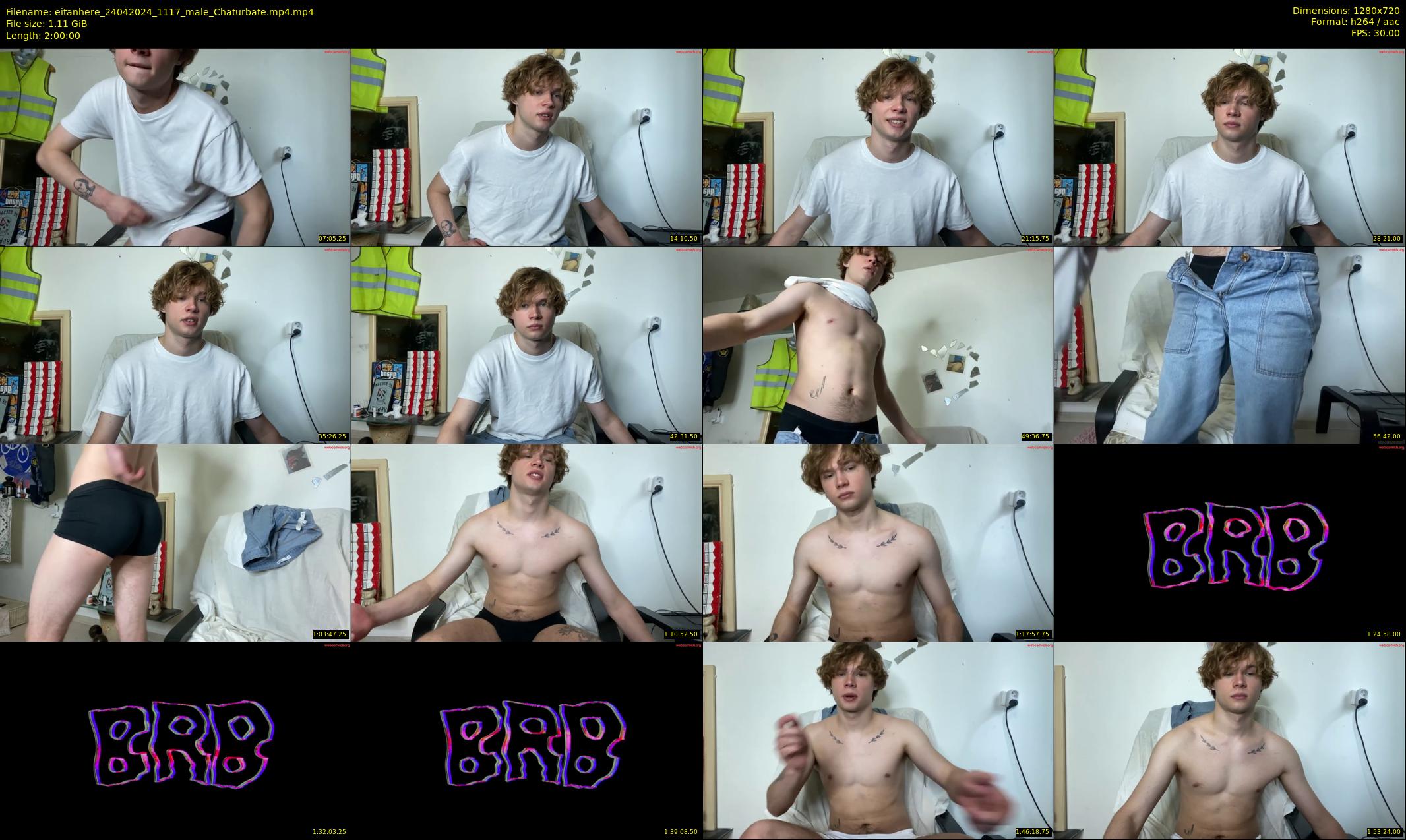 eitanhere — 120 minute Chaturbate male cam show recording, 720p, Apr 24, 2024