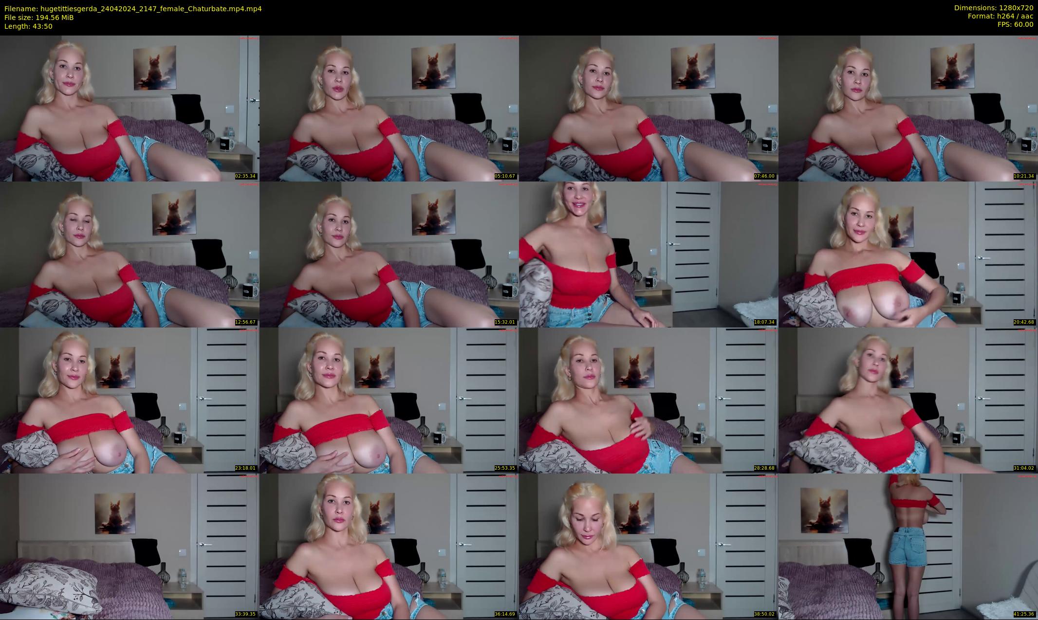 hugetittiesgerda — 44 minute Chaturbate female cam show recording, 720p, Apr 24, 2024