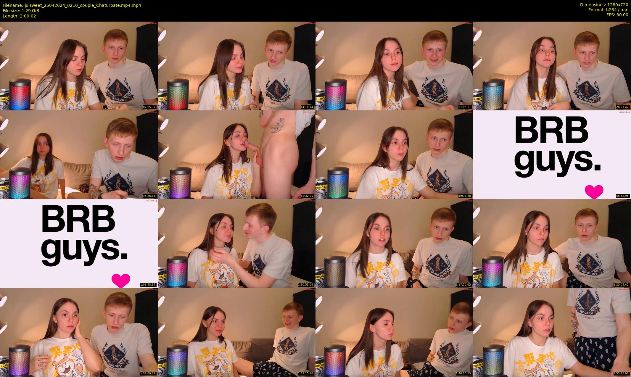 julsweet — 121 minute Chaturbate male cam show recording, 720p, Apr 25, 2024