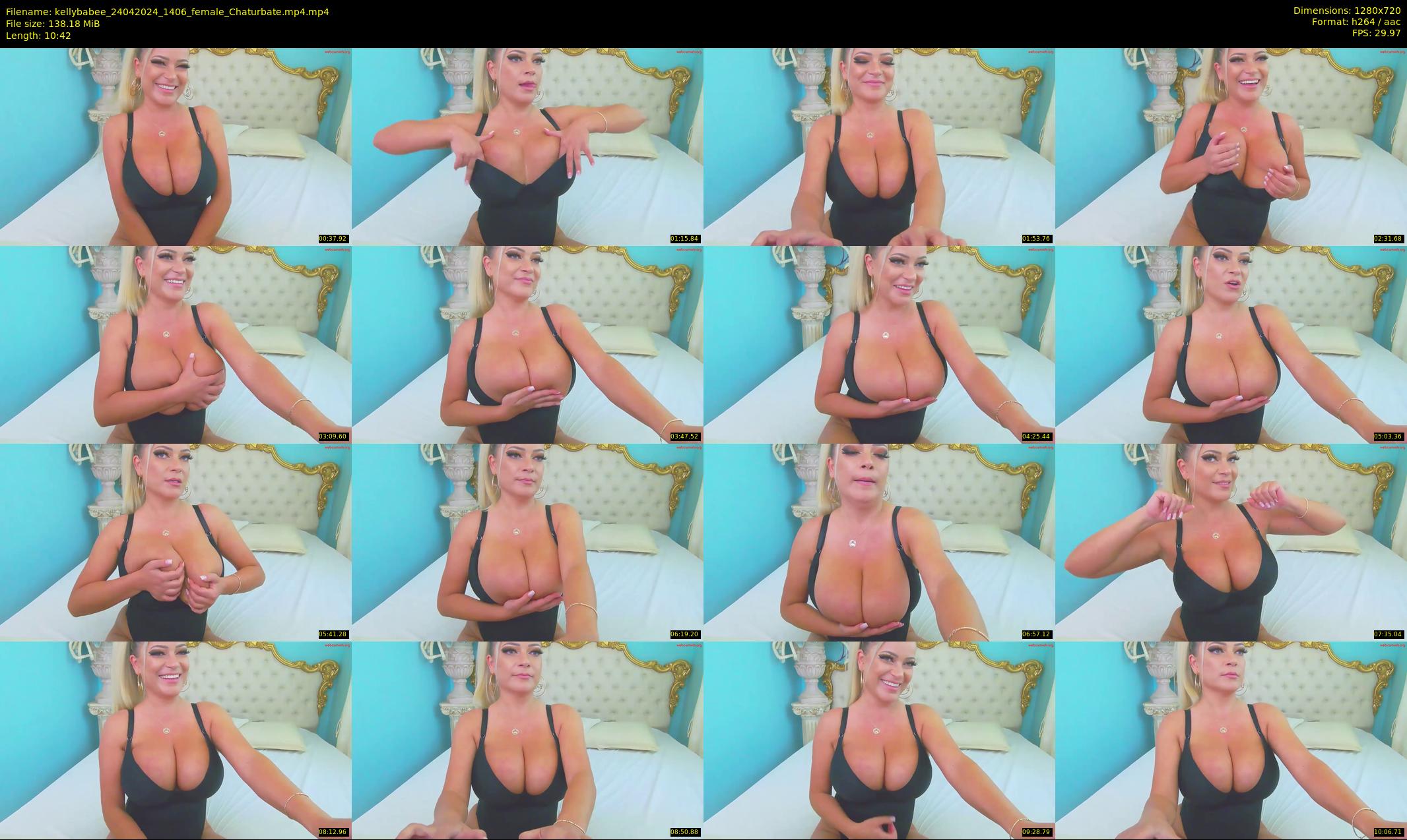 kellybabee — 11 minute Chaturbate female cam show recording, 720p, Apr 24, 2024