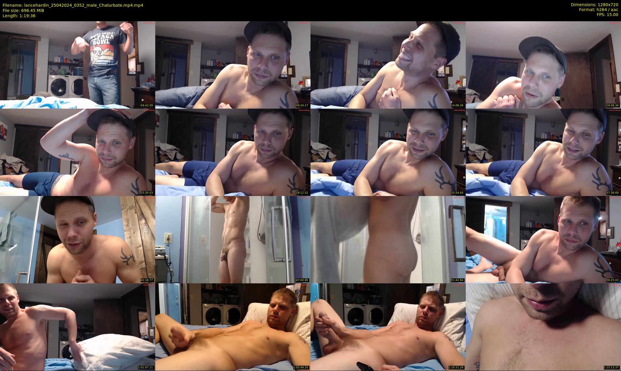 lancehardin — 80 minute Chaturbate male cam show recording, 720p, Apr 25, 2024
