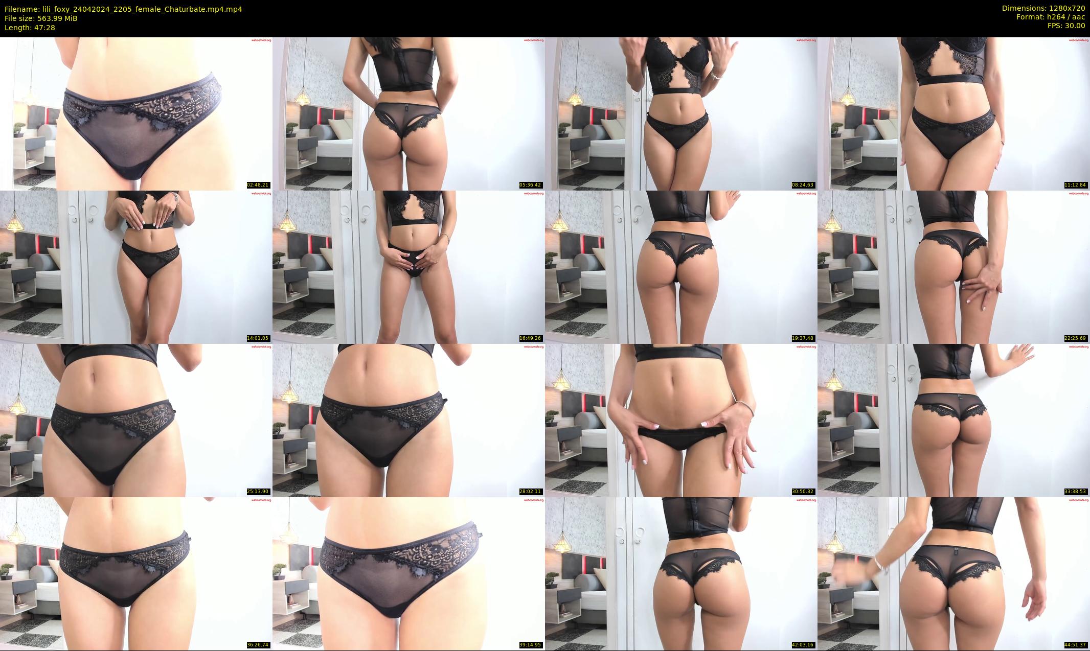 lili_foxy — 48 minute Chaturbate female cam show recording, 720p, Apr 24, 2024