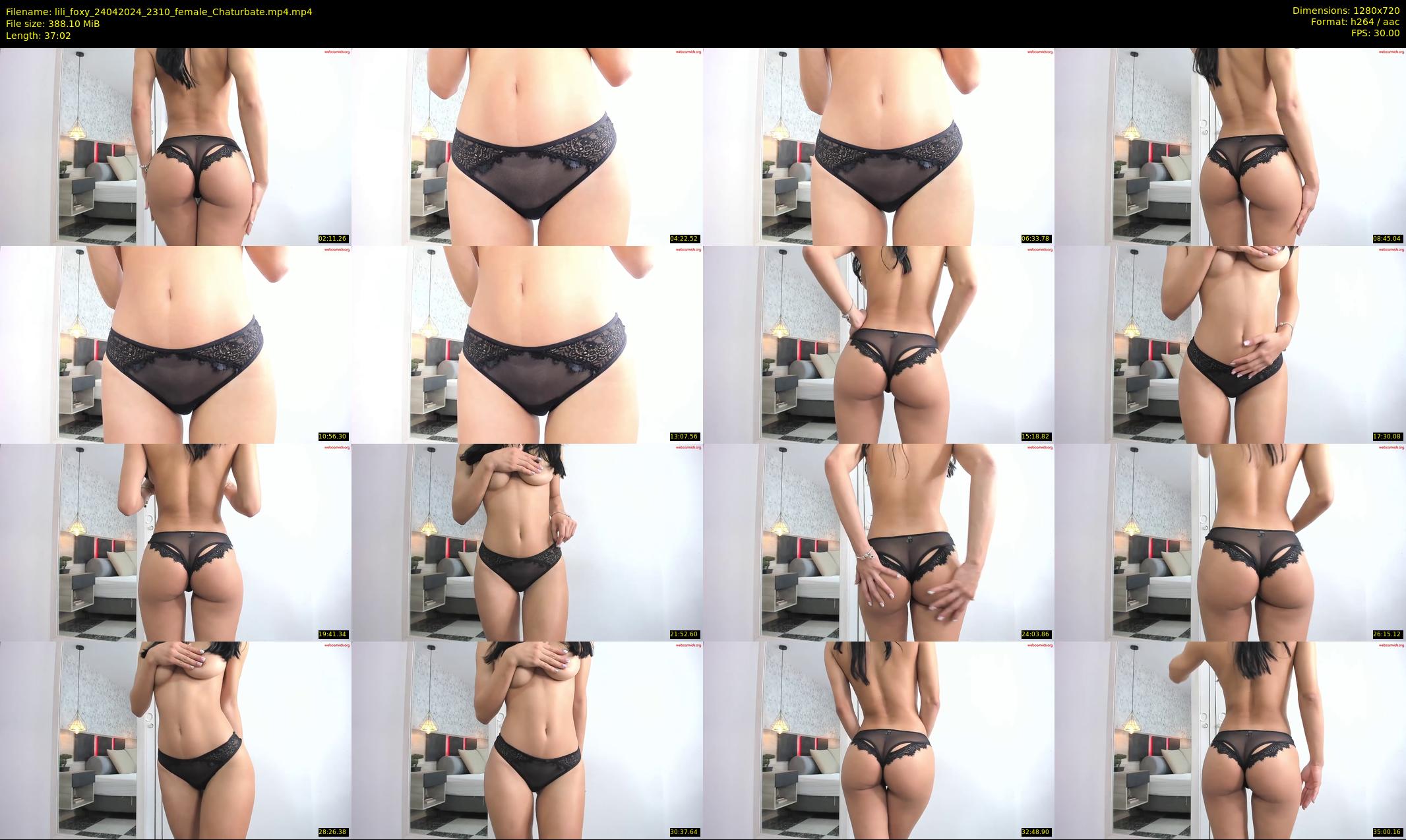 lili_foxy — 38 minute Chaturbate female cam show recording, 720p, Apr 24, 2024