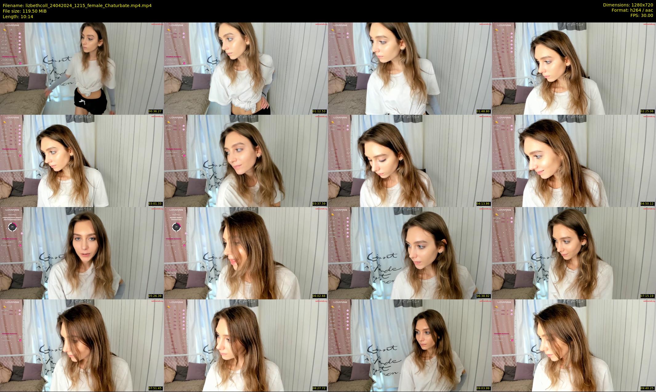 lizbethcoll — 11 minute Chaturbate female cam show recording, 720p, Apr 24, 2024