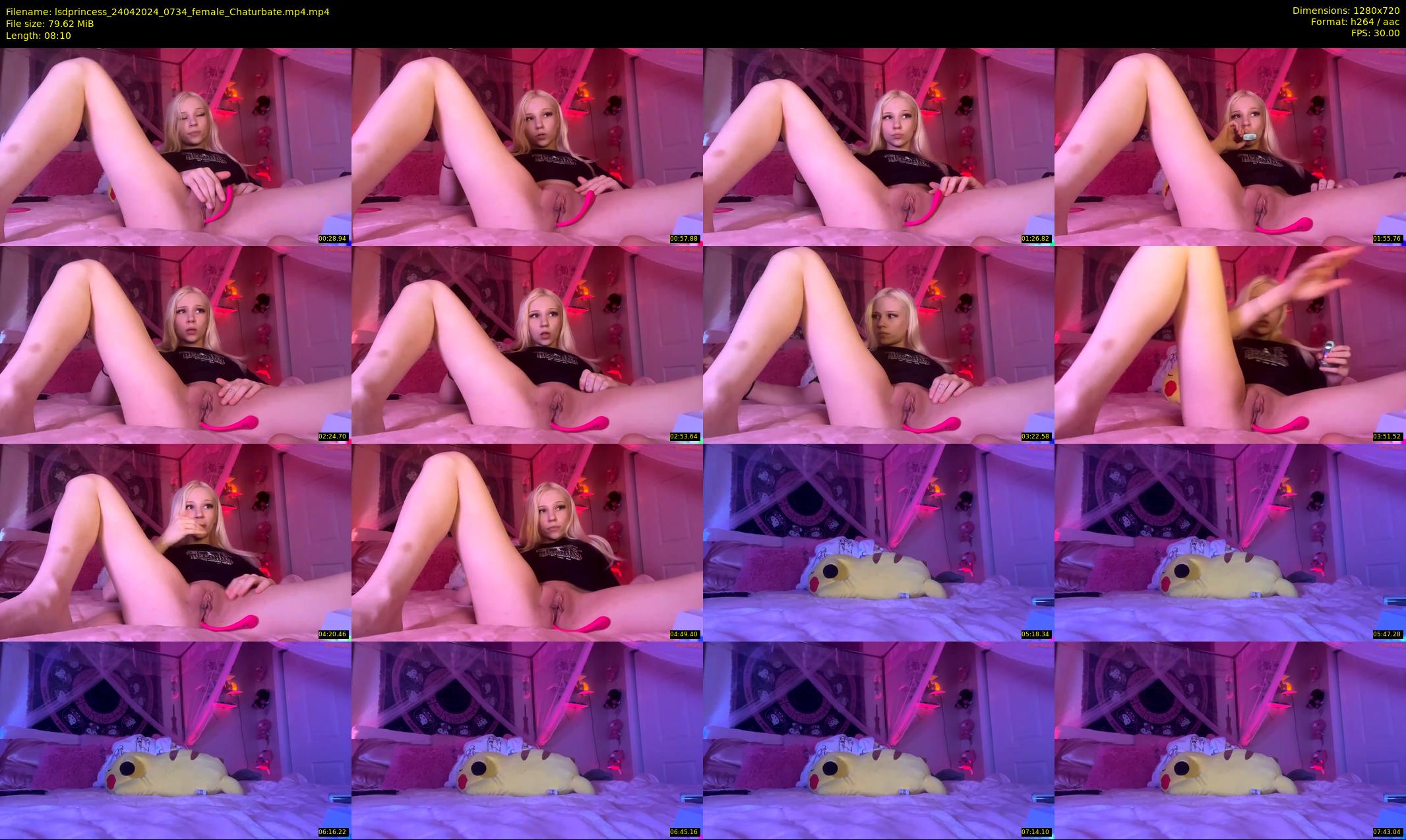 lsdprincess — 9 minute Chaturbate female cam show recording, 720p, Apr 24, 2024