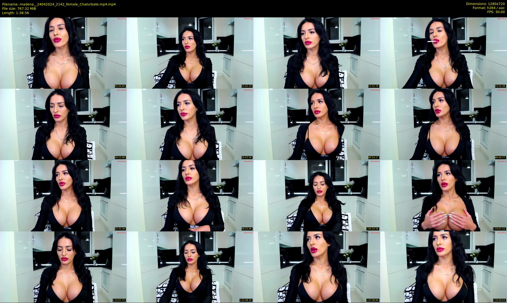 madena_ — 99 minute Chaturbate female cam show recording, 720p, Apr 24, 2024