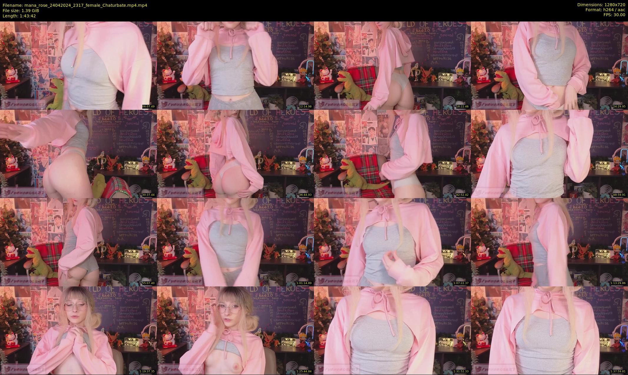 mana_rose — 104 minute Chaturbate female cam show recording, 720p, Apr 24, 2024