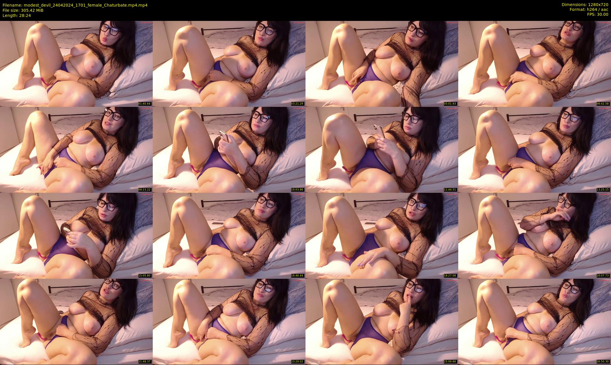 modest_devil — 29 minute Chaturbate female cam show recording, 720p, Apr 24, 2024