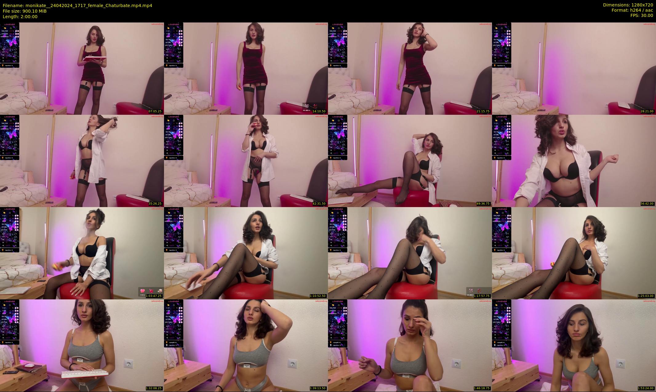 monikate_ — 120 minute Chaturbate couple cam show recording, 720p, Apr 24, 2024