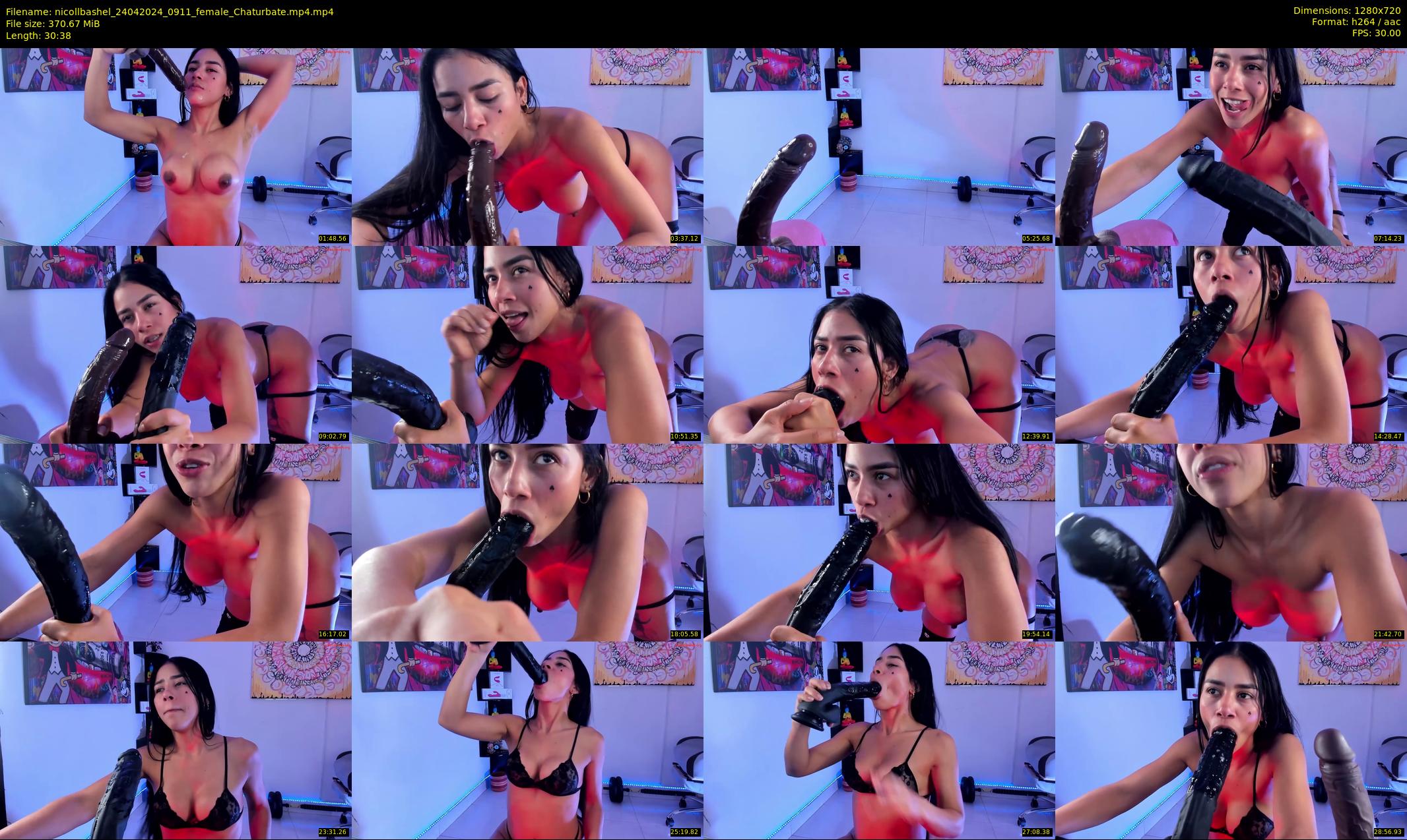 nicollbashel — 31 minute Chaturbate female cam show recording, 720p, Apr 24, 2024
