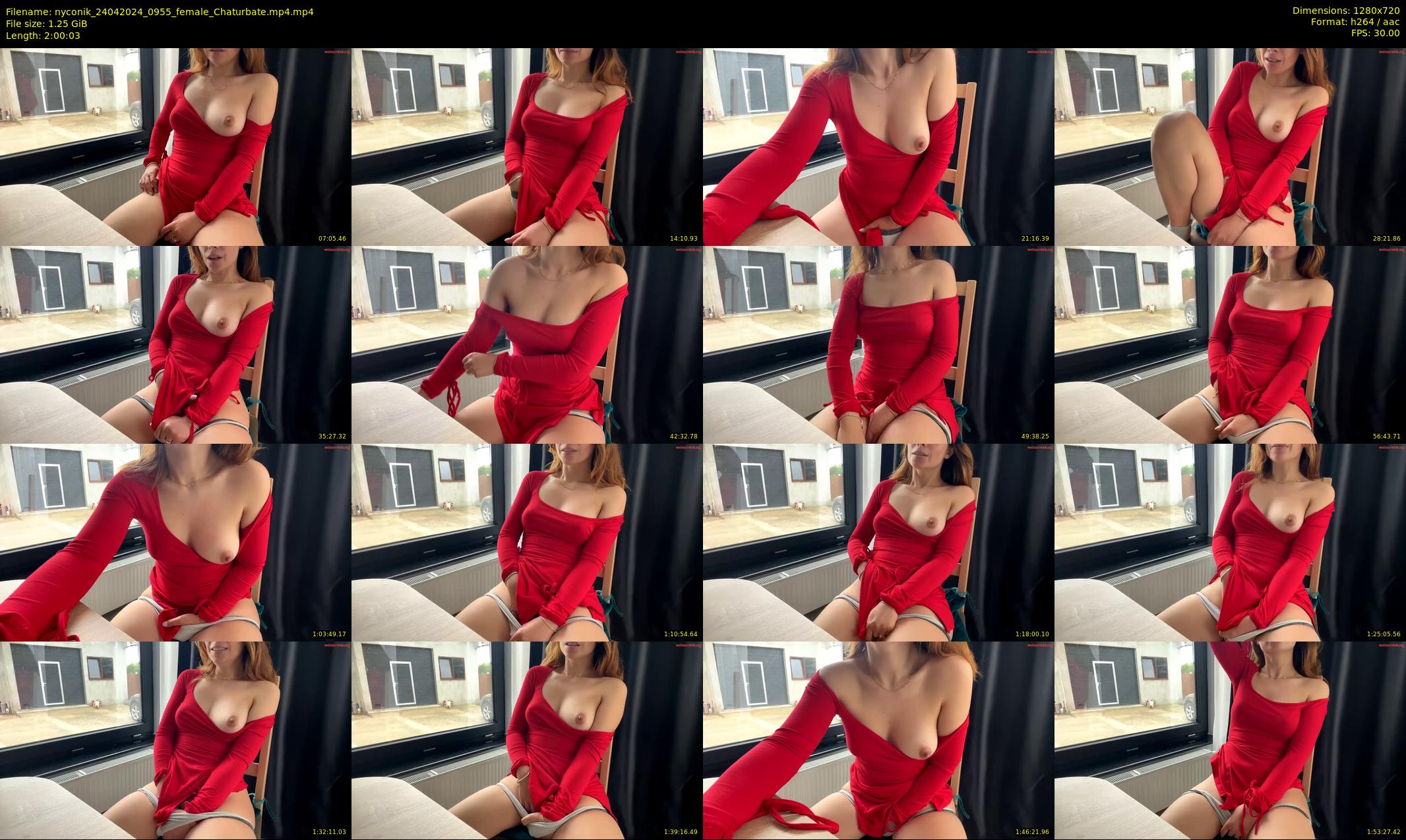 nyconik — 121 minute Chaturbate female cam show recording, 720p, Apr 24, 2024
