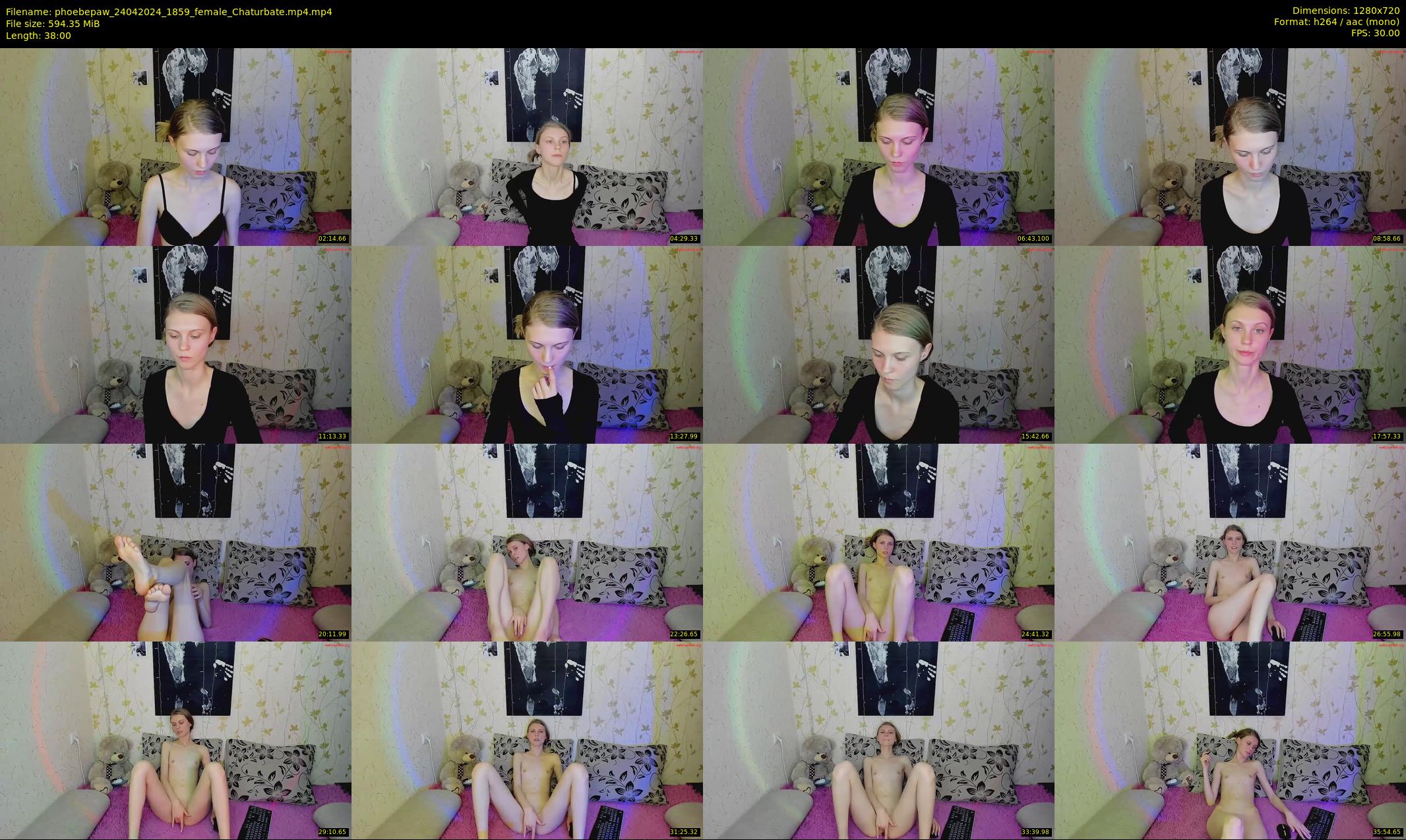phoebepaw — 38 minute Chaturbate female cam show recording, 720p, Apr 24, 2024