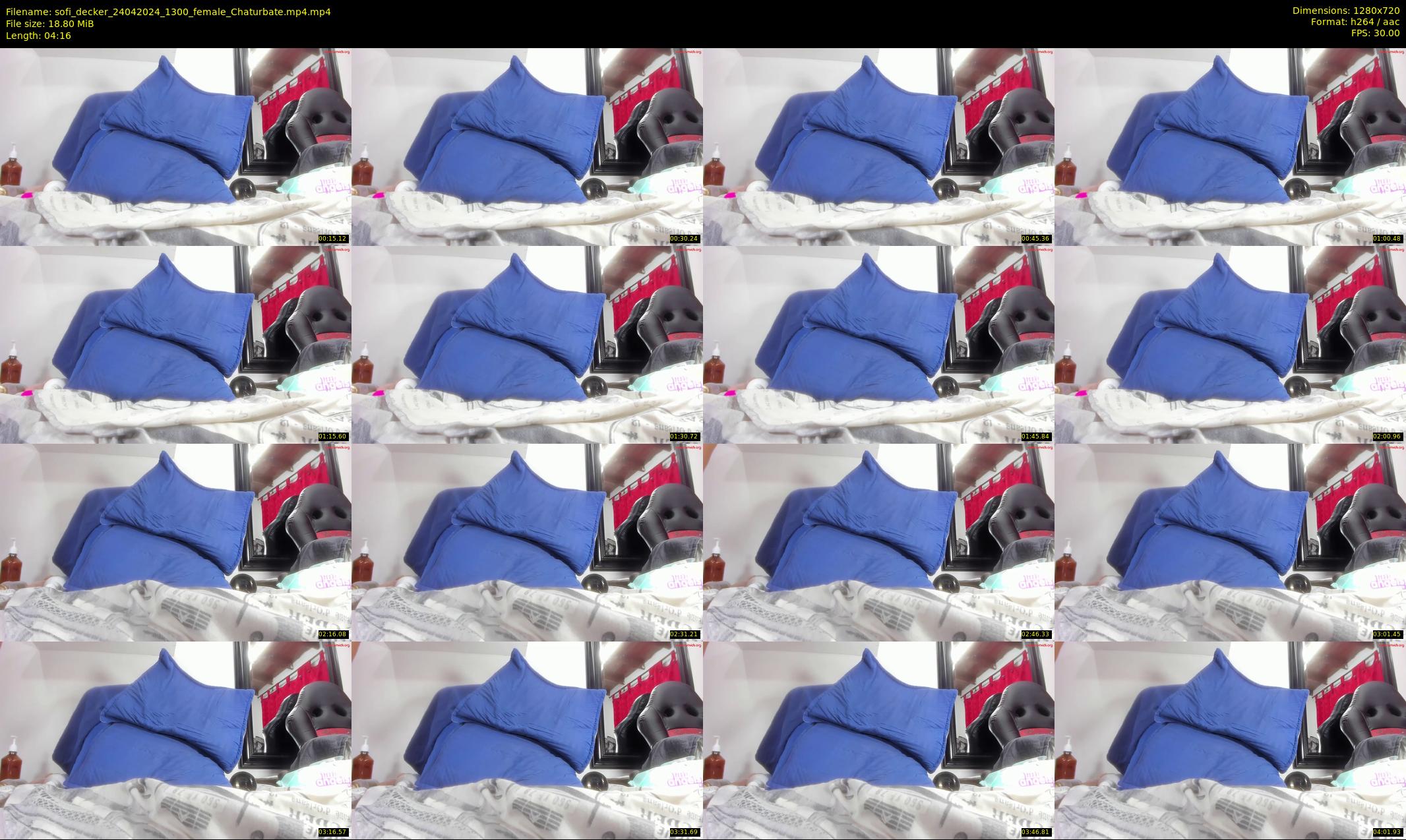 sofi_decker — 5 minute Chaturbate female cam show recording, 720p, Apr 24, 2024