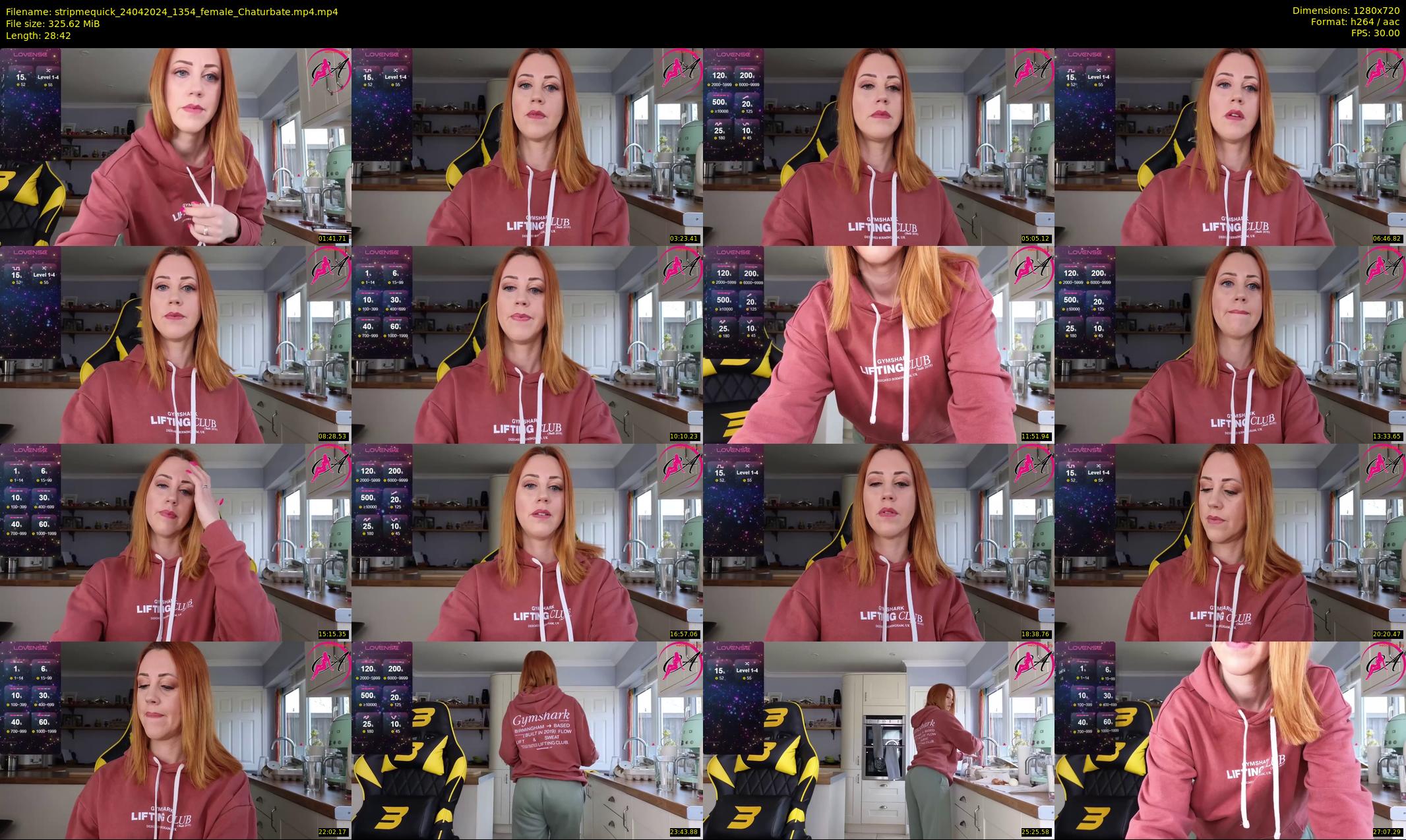 stripmequick — 29 minute Chaturbate female cam show recording, 720p, Apr 24, 2024