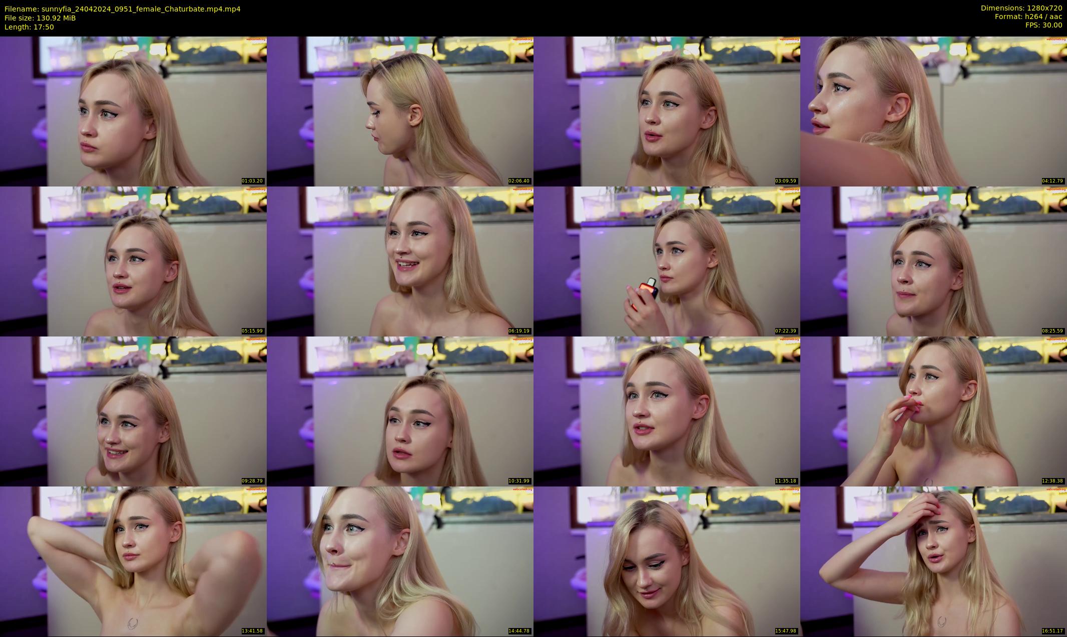sunnyfia — 18 minute Chaturbate female cam show recording, 720p, Apr 24, 2024