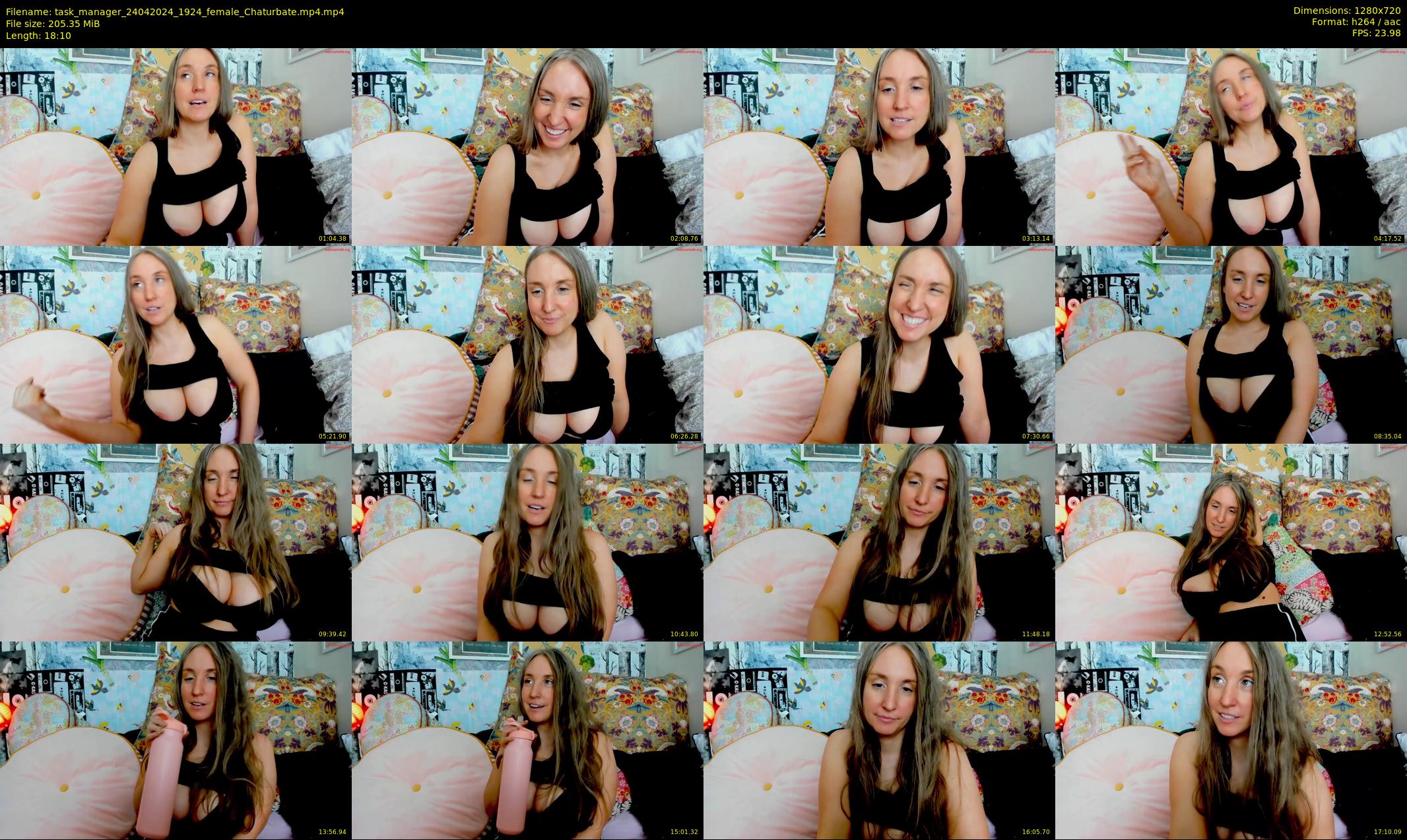 task_manager — 19 minute Chaturbate couple cam show recording, 720p, Apr 24, 2024