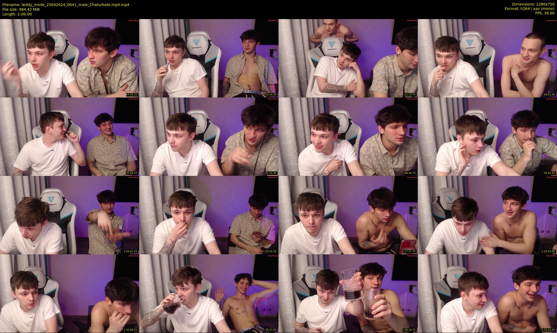 teddy_mode — 120 minute Chaturbate couple cam show recording, 720p, Apr 25, 2024