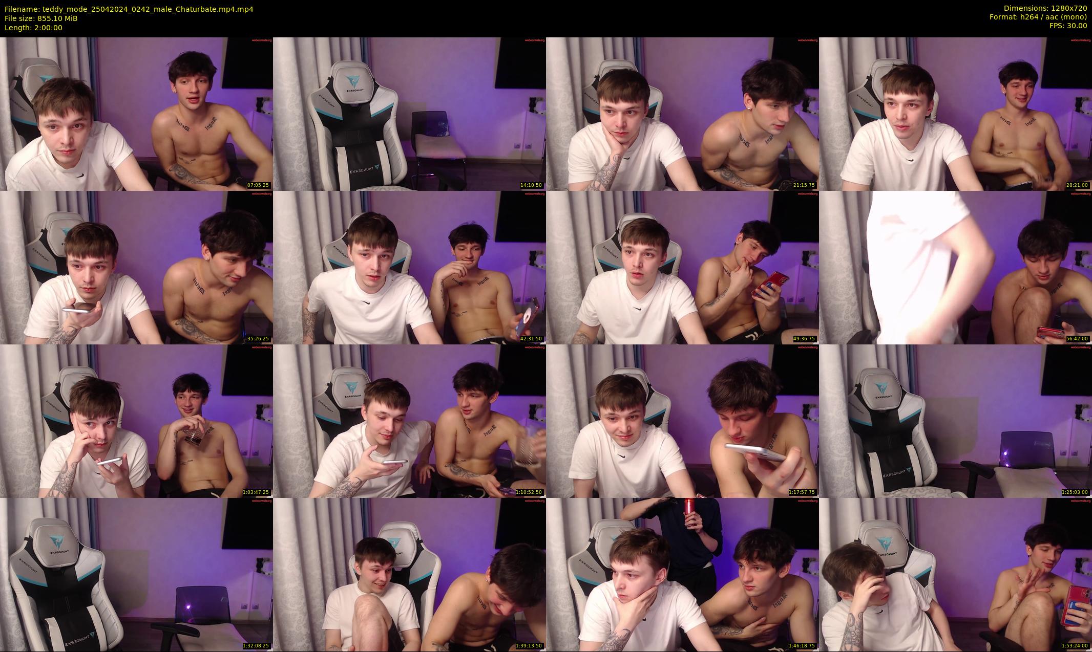 teddy_mode — 120 minute Chaturbate couple cam show recording, 720p, Apr 25, 2024