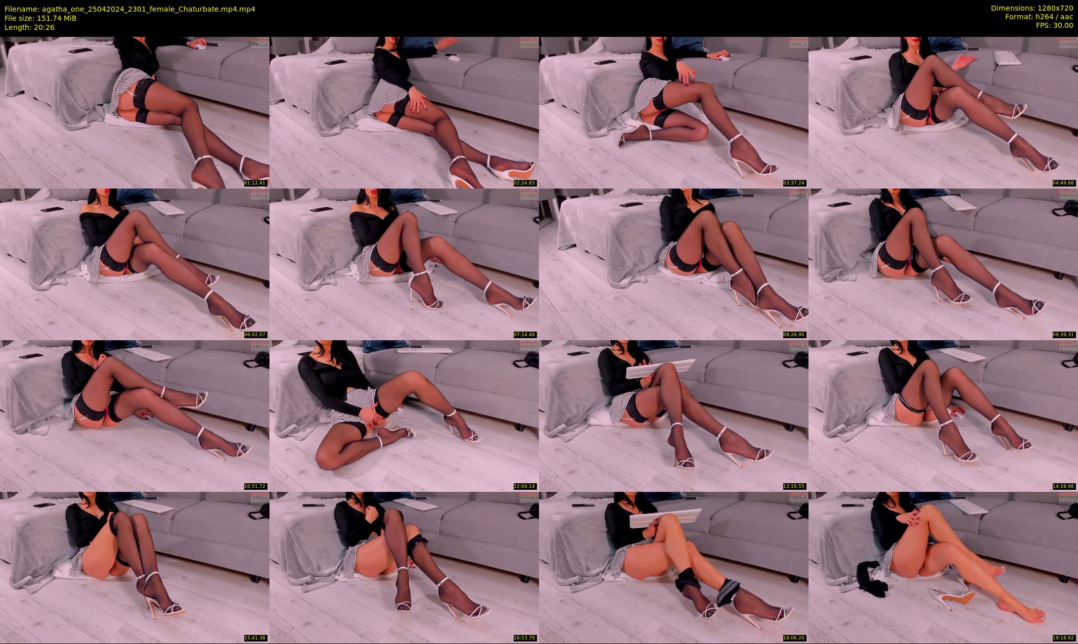 agatha_one — 21 minute Chaturbate female cam show recording, 720p, Apr 25, 2024