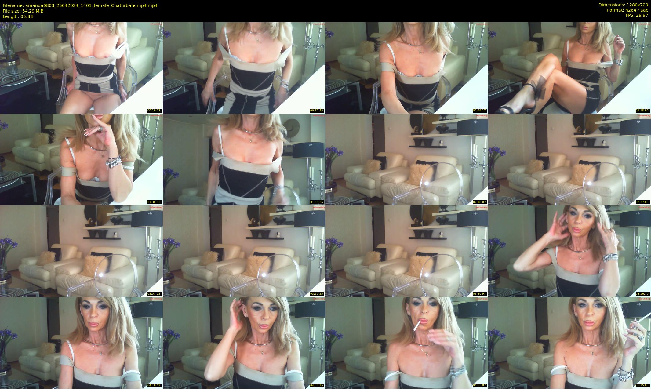 amanda0803 — 6 minute Chaturbate female cam show recording, 720p, Apr 25, 2024