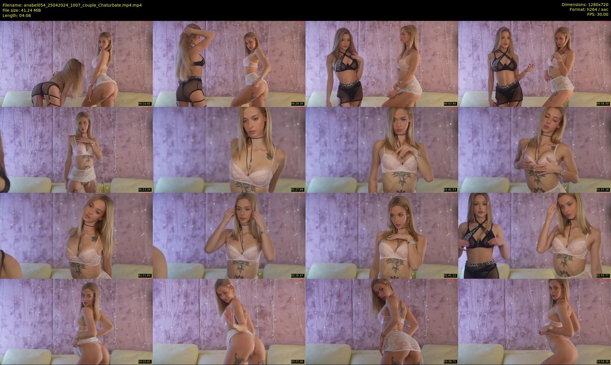 anabel054 — 5 minute Chaturbate female cam show recording, 720p, Apr 25, 2024