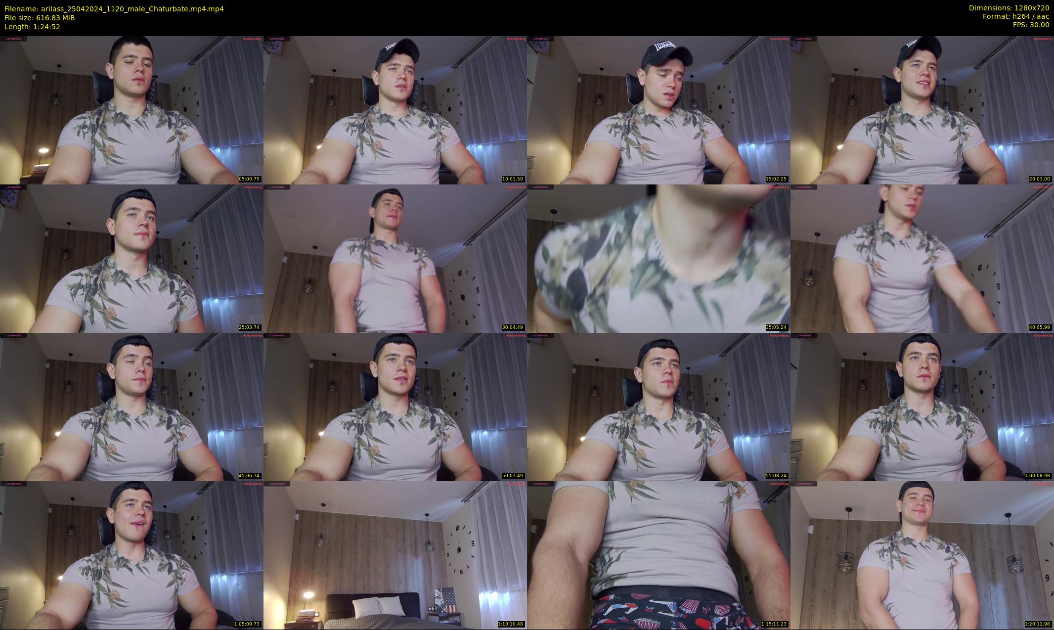 arilass — 85 minute Chaturbate male cam show recording, 720p, Apr 25, 2024