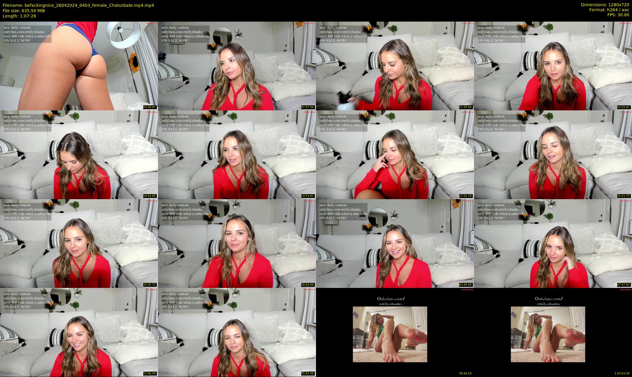 befxckingnice — 68 minute Chaturbate female cam show recording, 720p, Apr 26, 2024