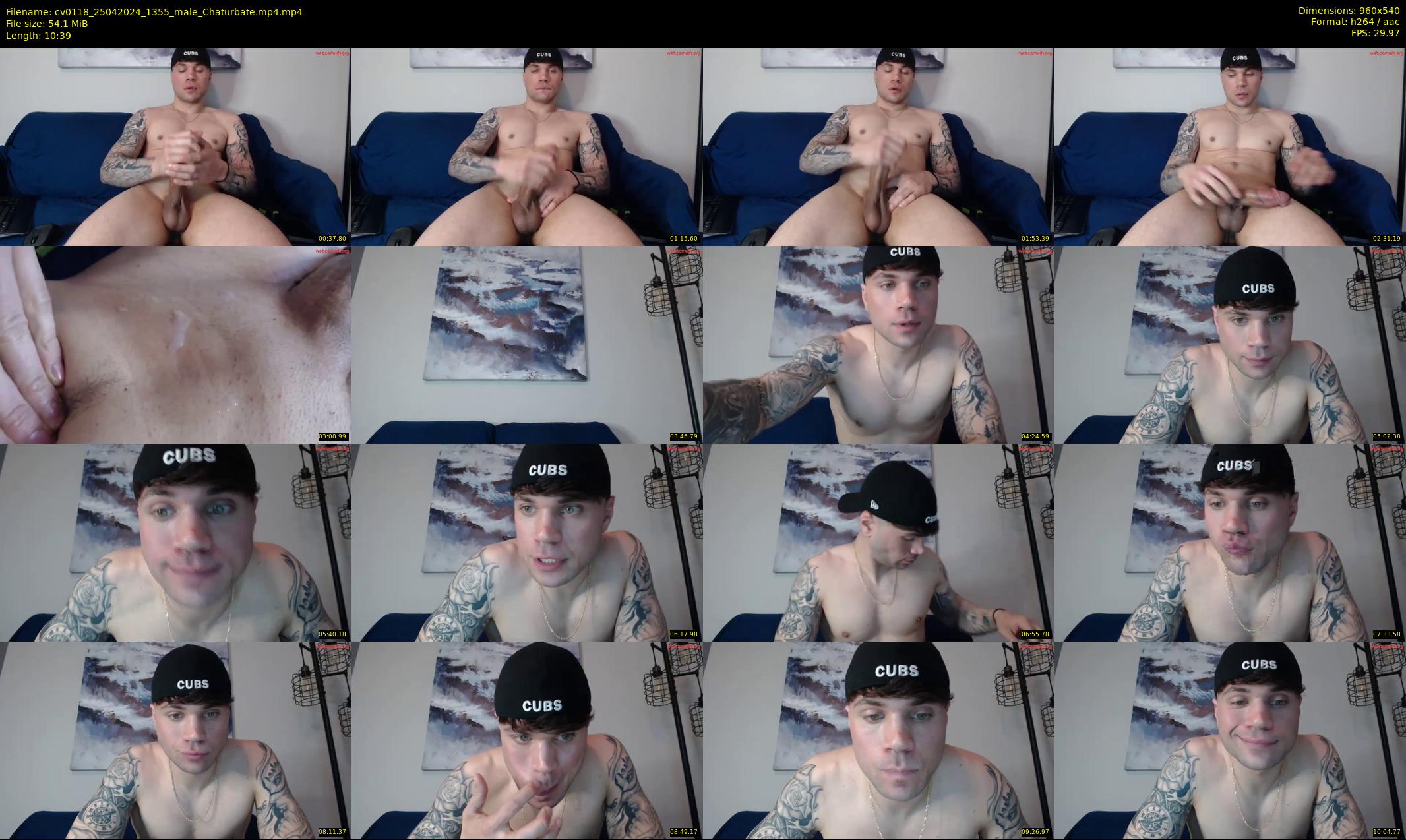 cv0118 — 11 minute Chaturbate male cam show recording, 480p, Apr 25, 2024