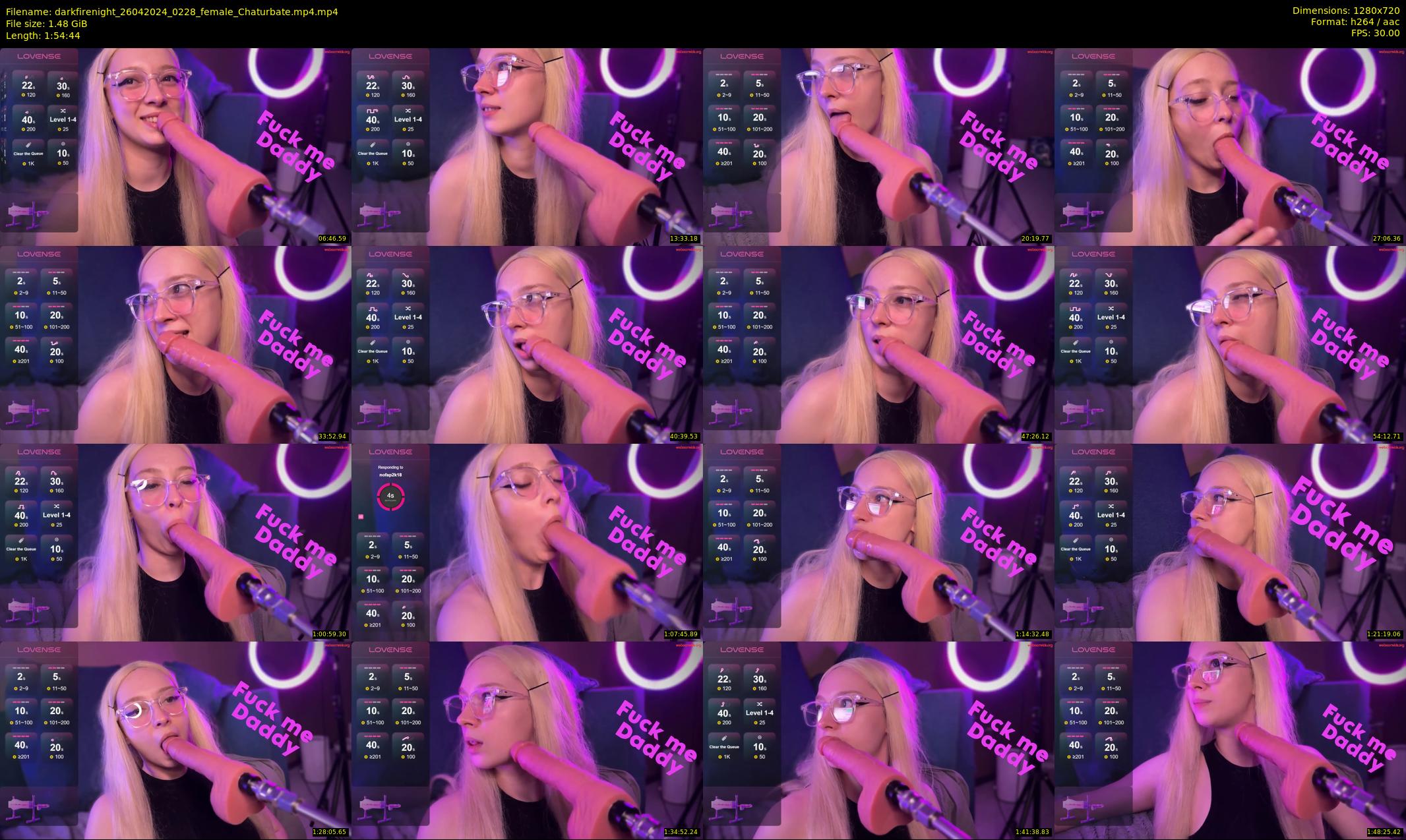 darkfirenight — 115 minute Chaturbate couple cam show recording, 720p, Apr 26, 2024