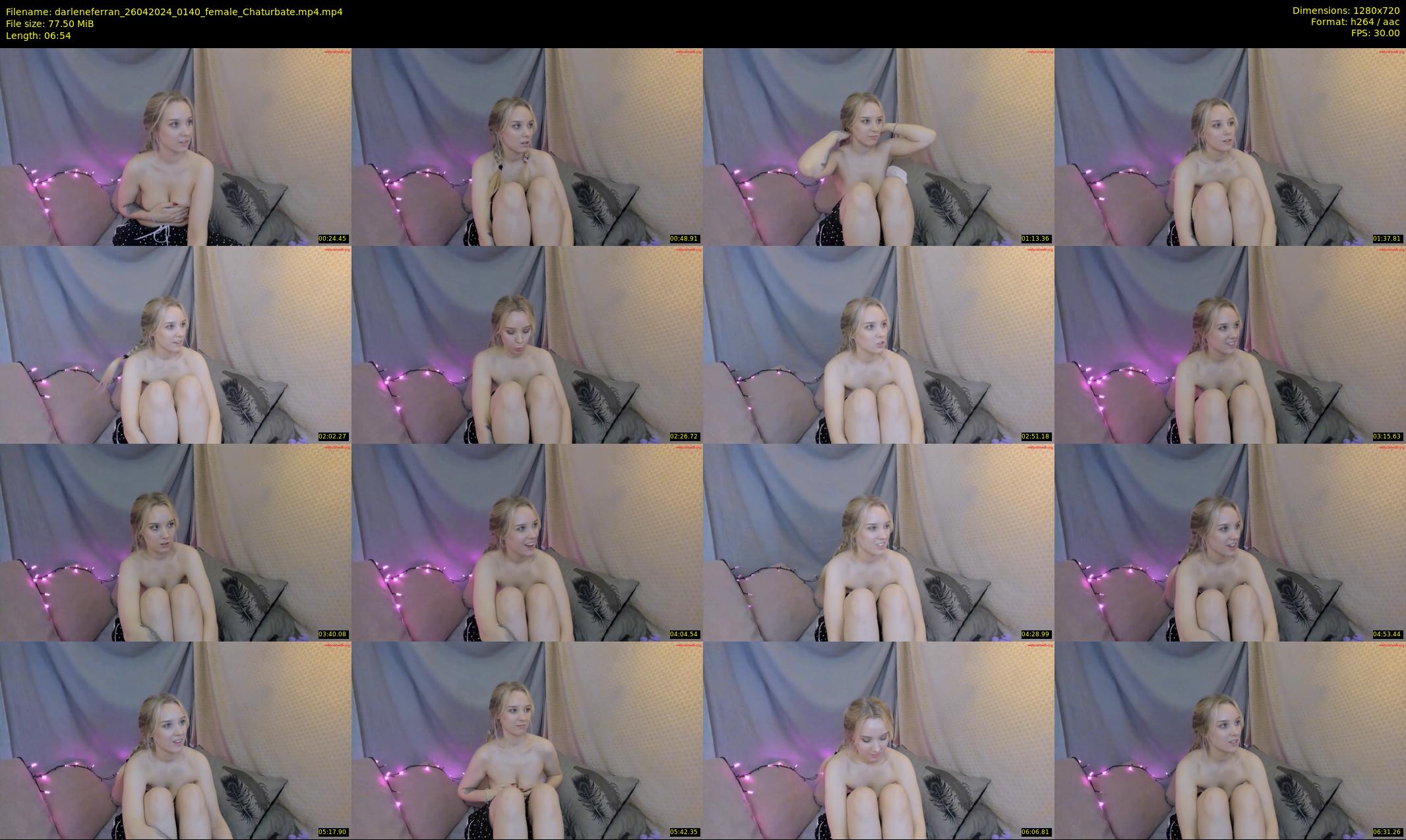 darleneferran — 7 minute Chaturbate female cam show recording, 720p, Apr 26, 2024