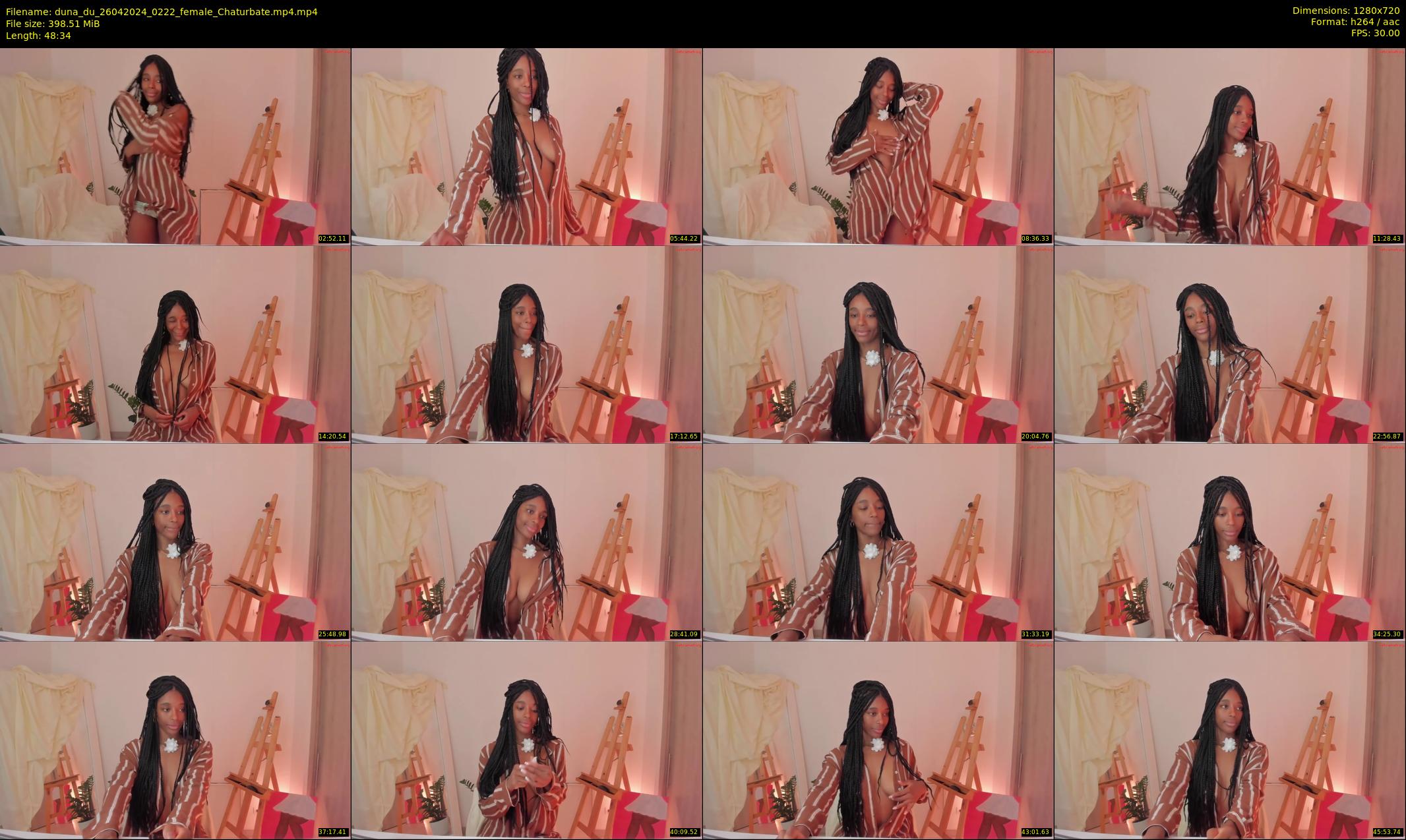 duna_du — 49 minute Chaturbate female cam show recording, 720p, Apr 26, 2024